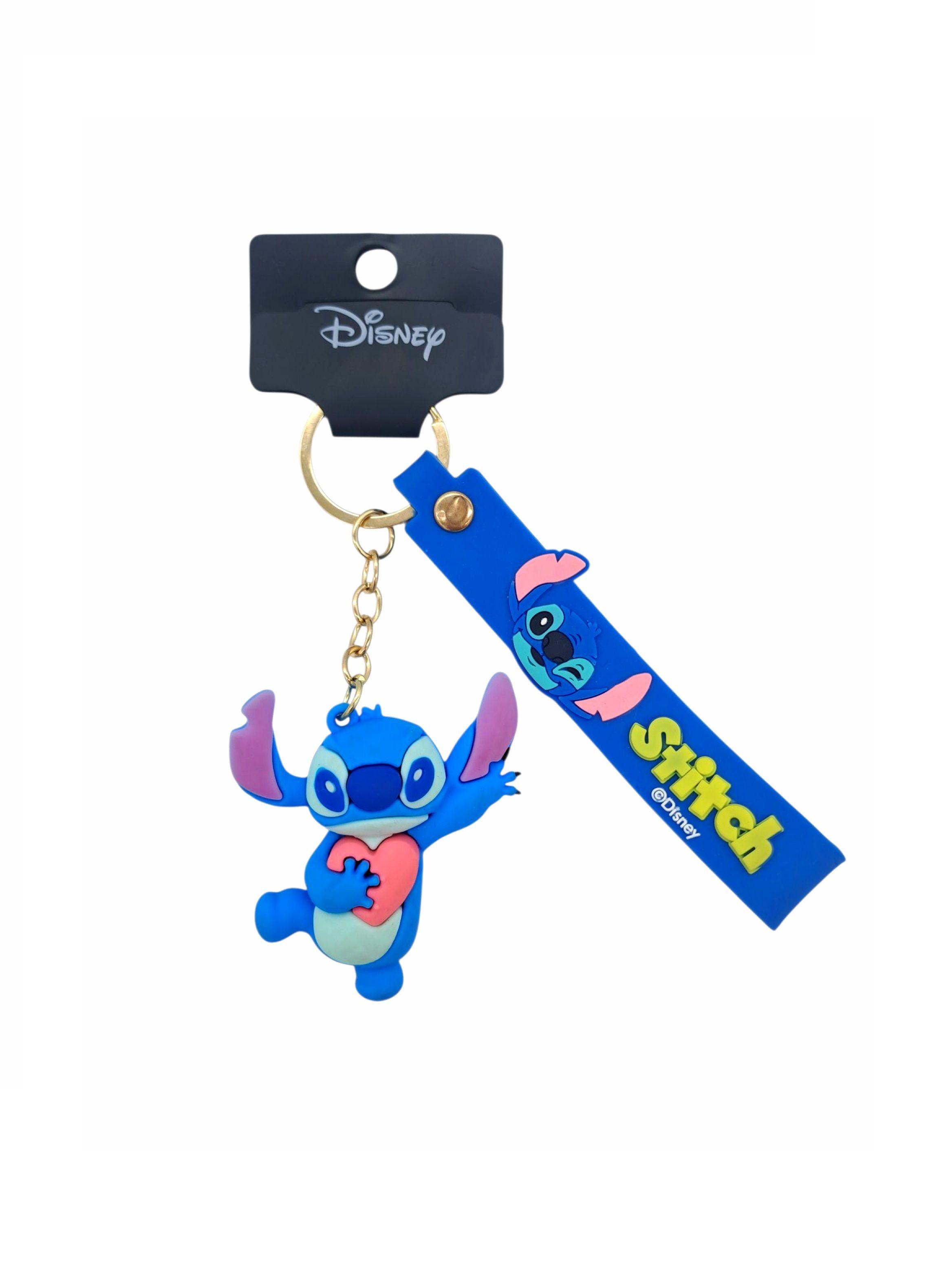 Llavero Colgante Disney Stitch color Azul-0