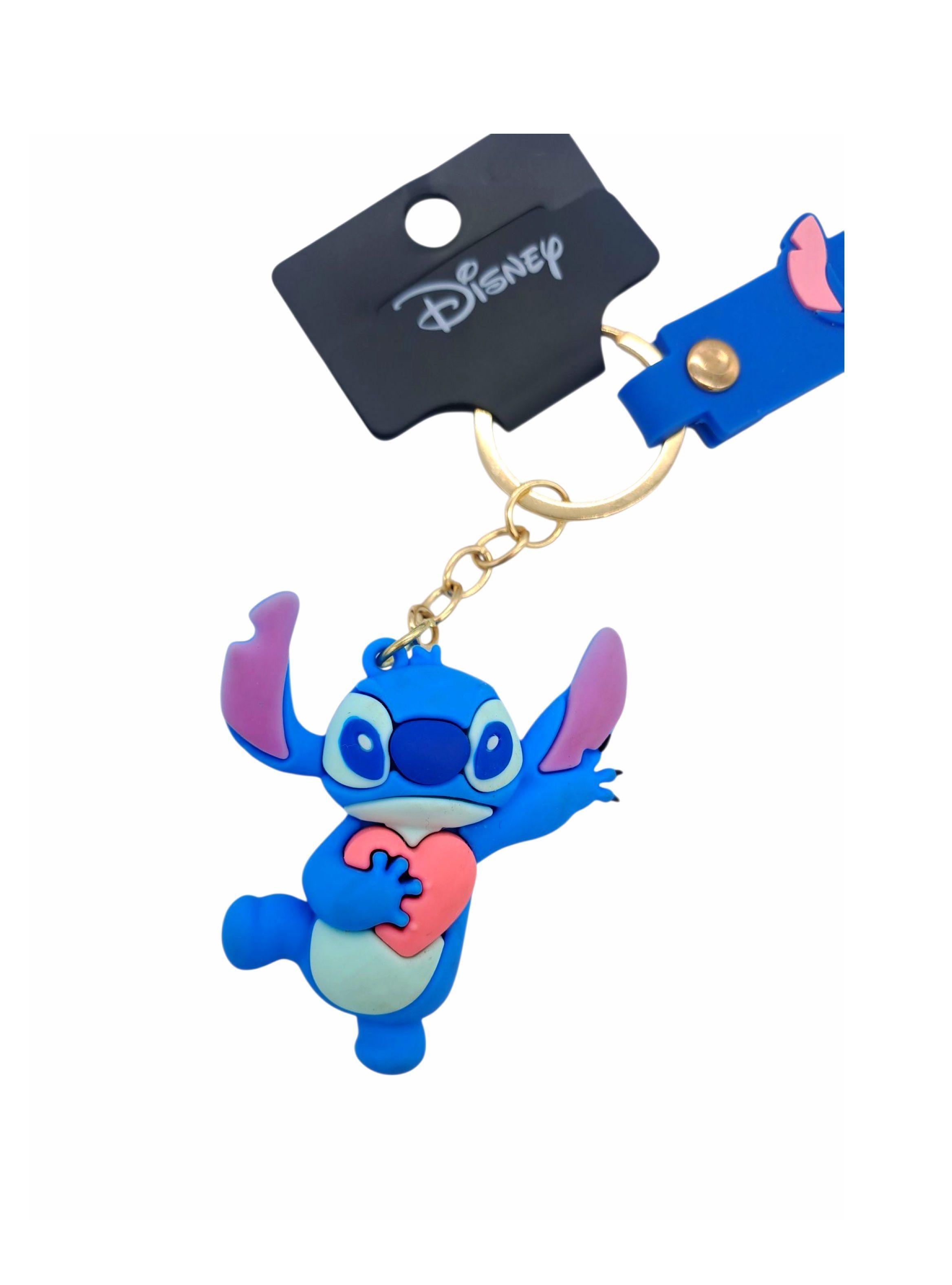 Llavero Colgante Disney Stitch color Azul-1