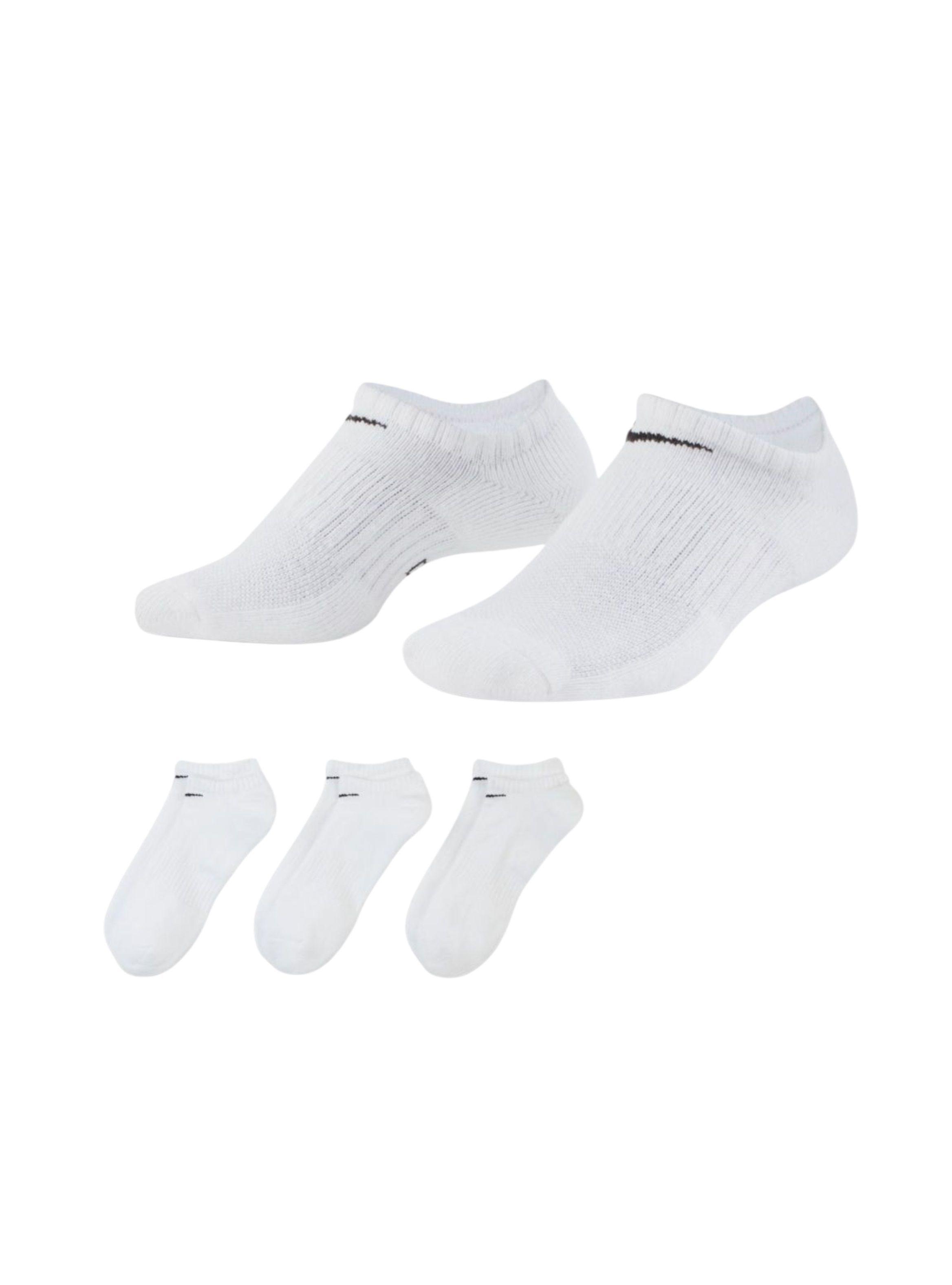 Calcetines Pack x3 Nike. Tobilleros Everyday Training Color Blanco-0