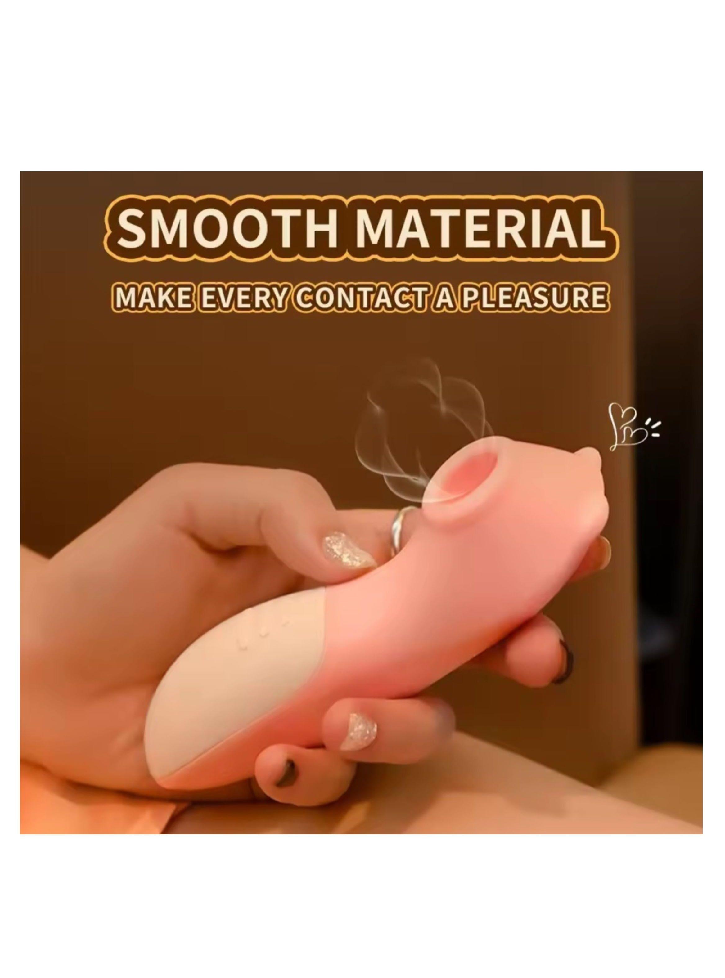 Vibrador Succionador De Clítoris Osito10 Frecuencias Recargable-5