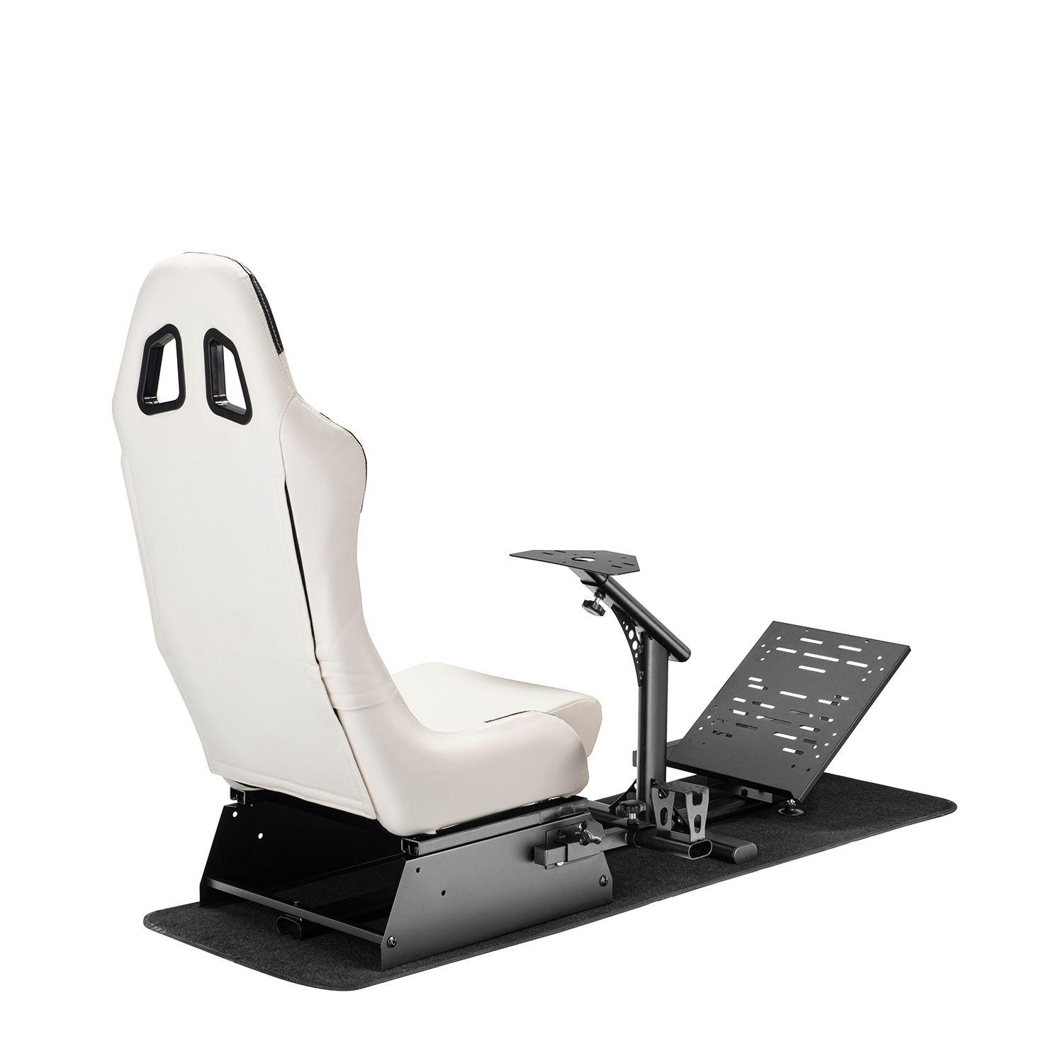 Simulador Gamer Blanco Volante Thrustmaster Fanatec Logitech-7