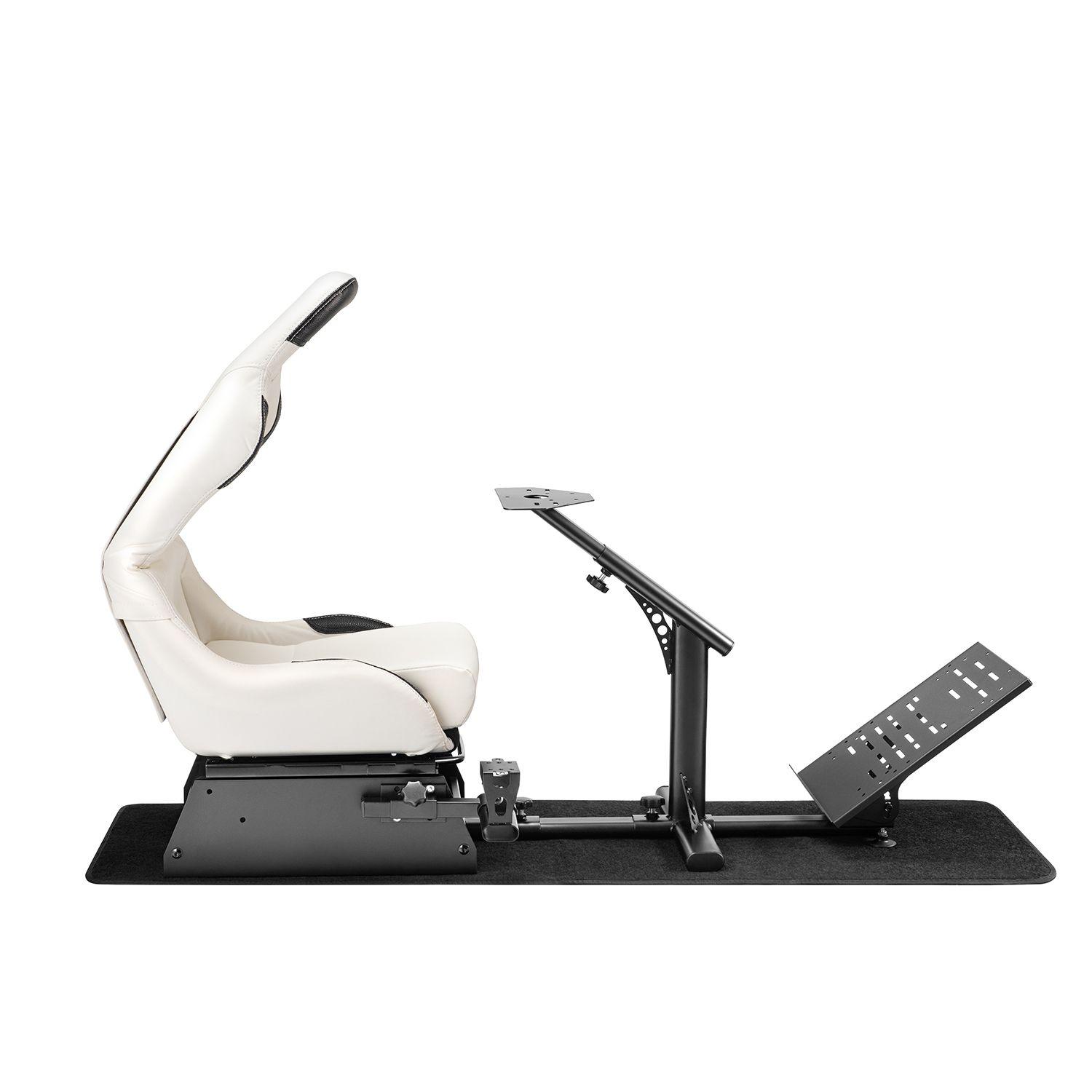 Simulador Gamer Blanco Volante Thrustmaster Fanatec Logitech-4