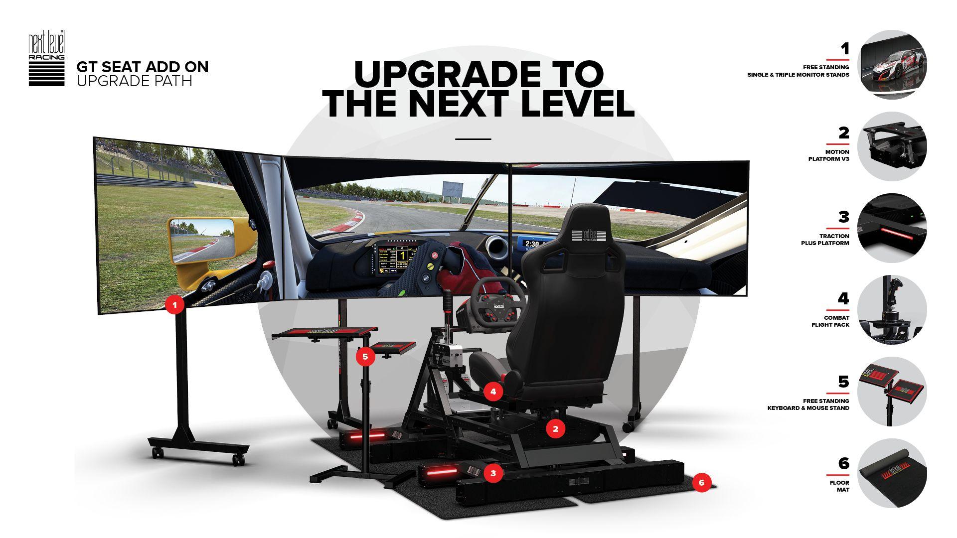 GT Seat Add-On for Wheel Stand DD/ WS 2.0-8