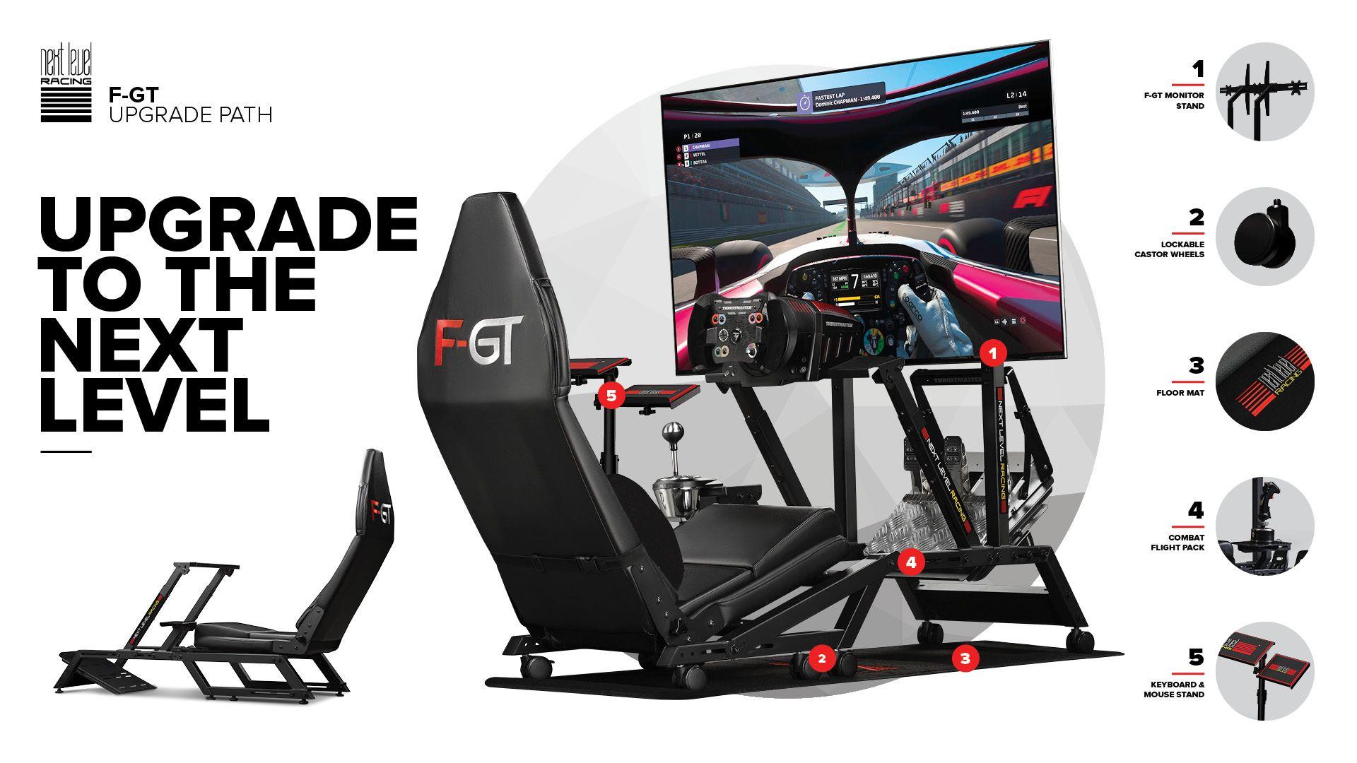 Simulador Cockpit F-GT Formula And GT-8