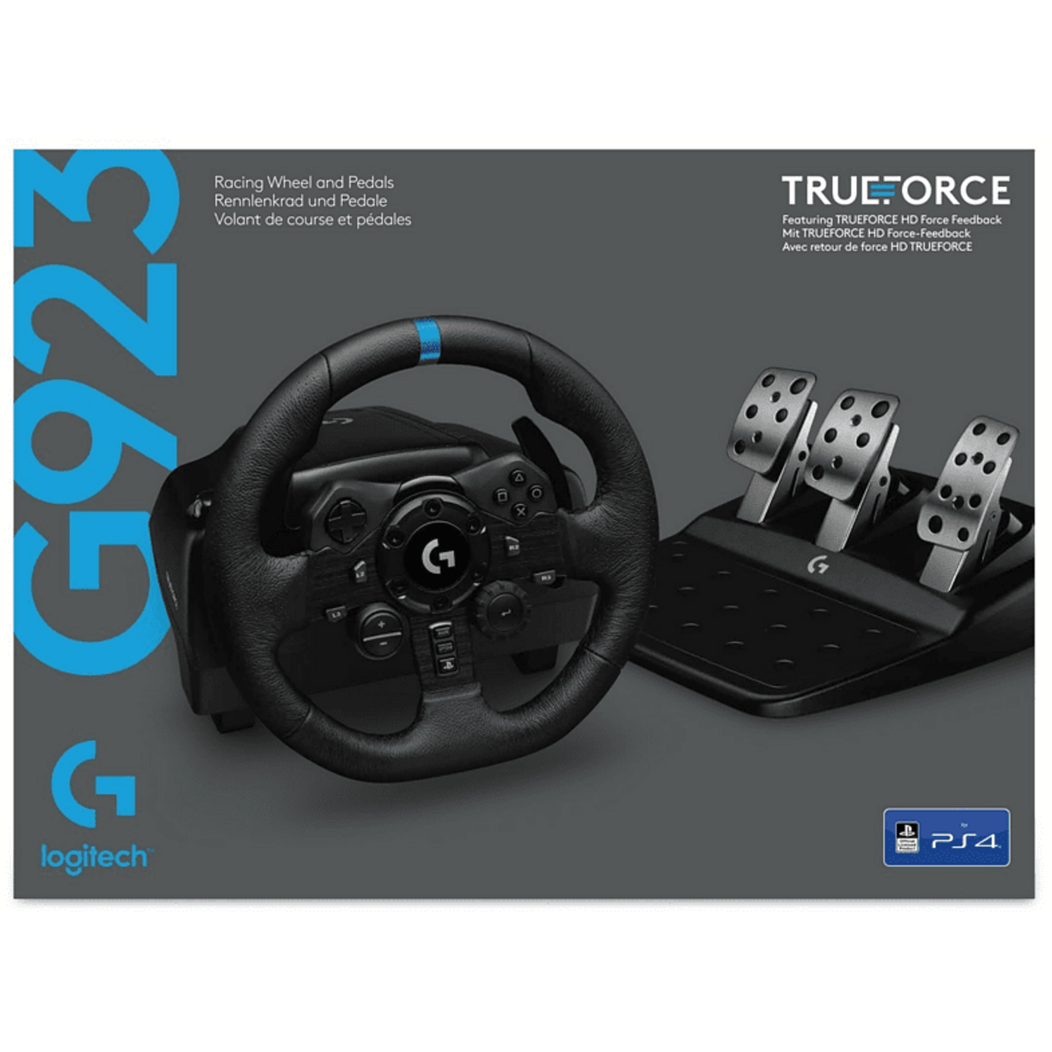 Volante Logitech G923 PS4 PC-7
