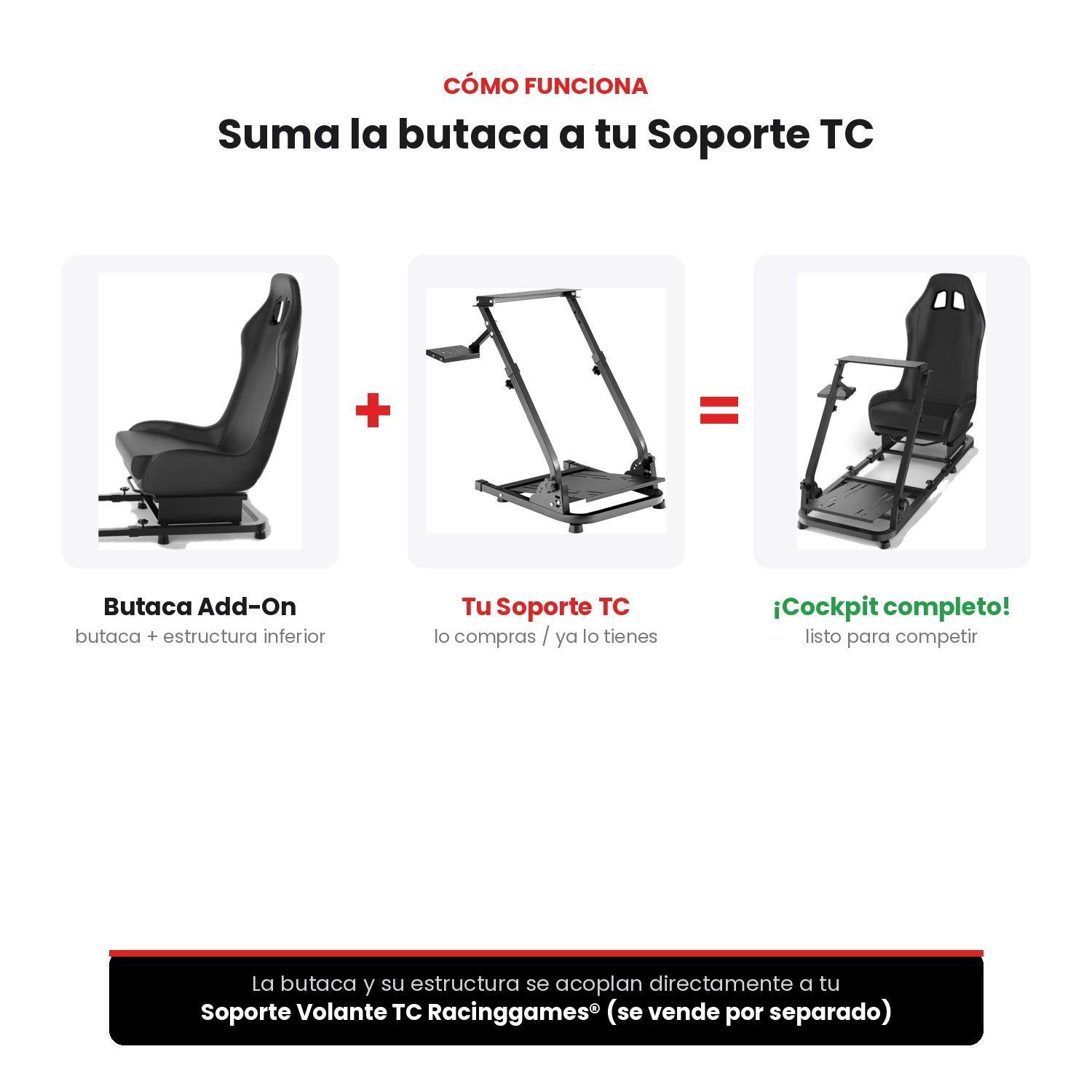 Butaca + Base Add-On para Soporte TC-3