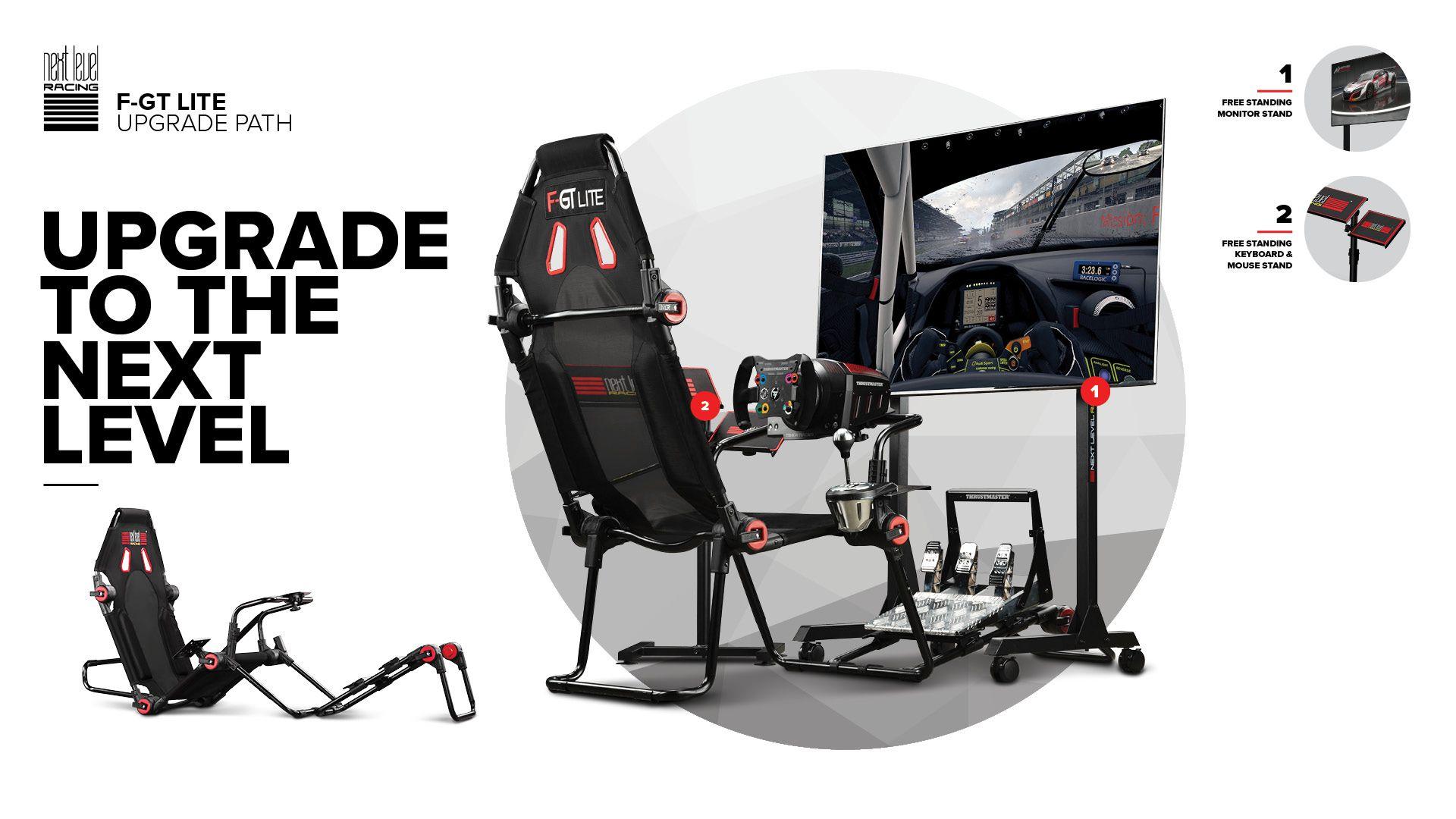 Simulador Cockpit F-GT Lite Plegable-9