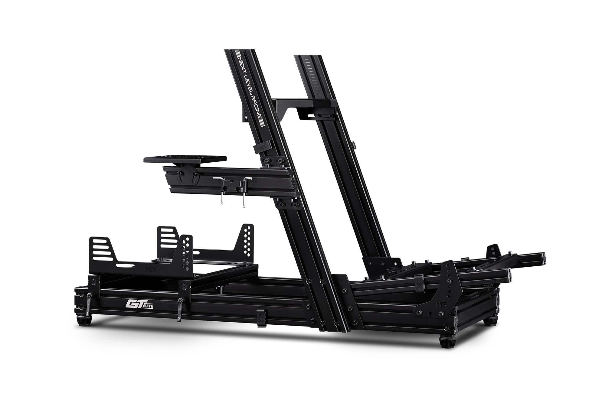 GTElite Aluminium Simulator Cockpit - Wheel Plate Edition-0