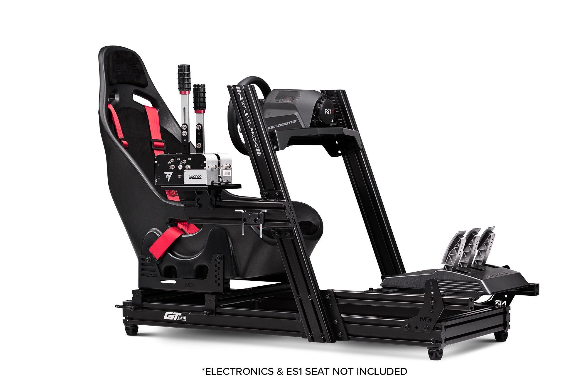 GTElite Aluminium Simulator Cockpit - Wheel Plate Edition-5
