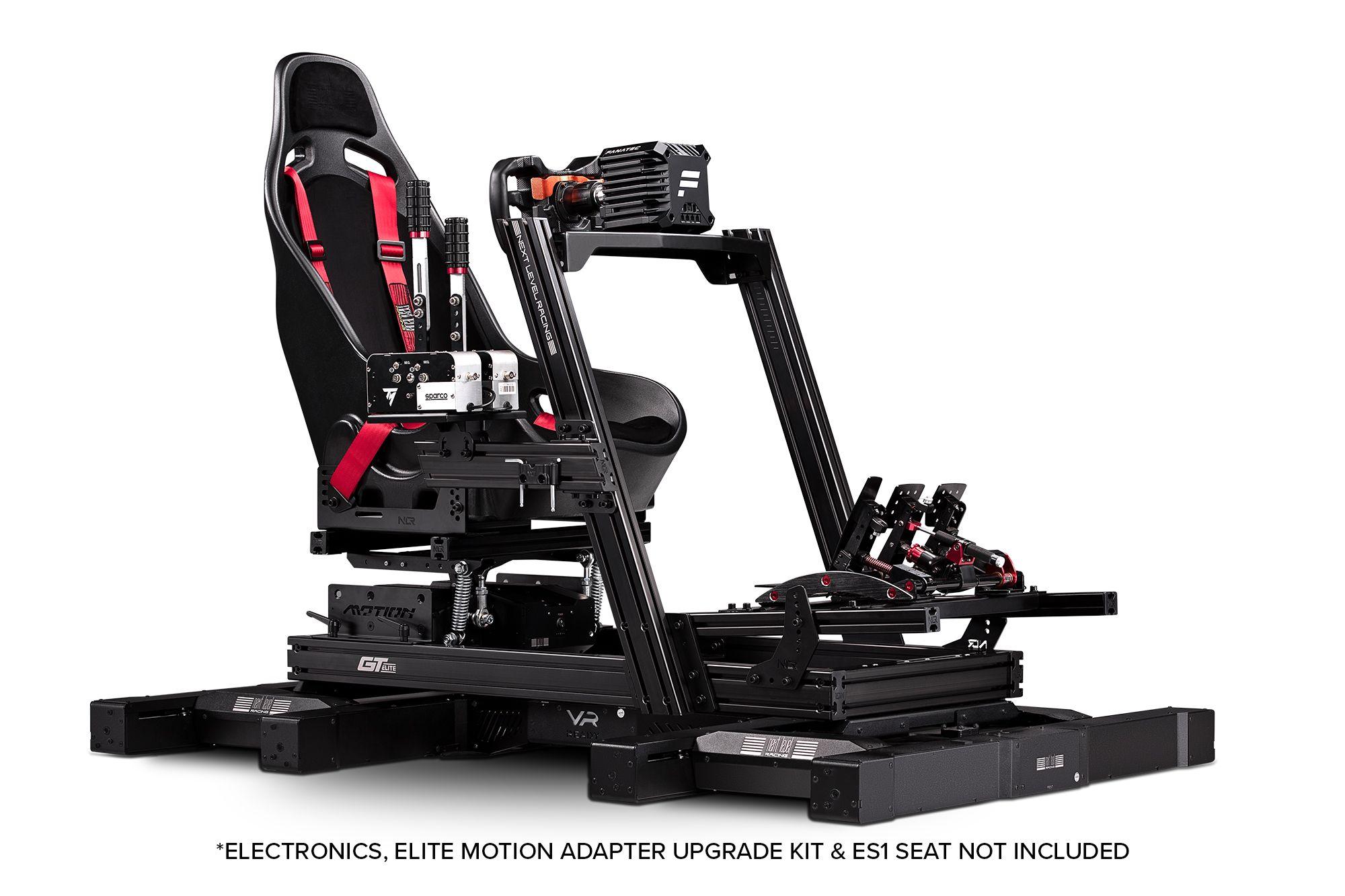 GTElite Aluminium Simulator Cockpit - Wheel Plate Edition-7