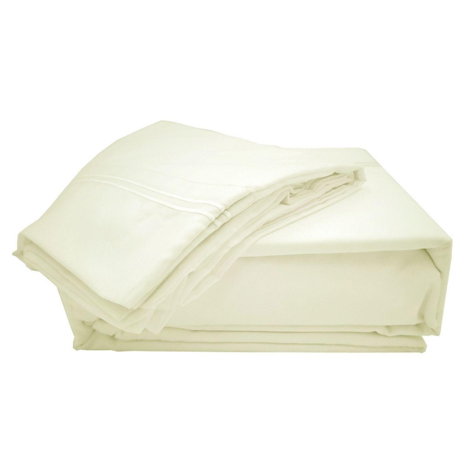 Sábanas Lujo Serie 1800 King Marfil 3angeli Home-0