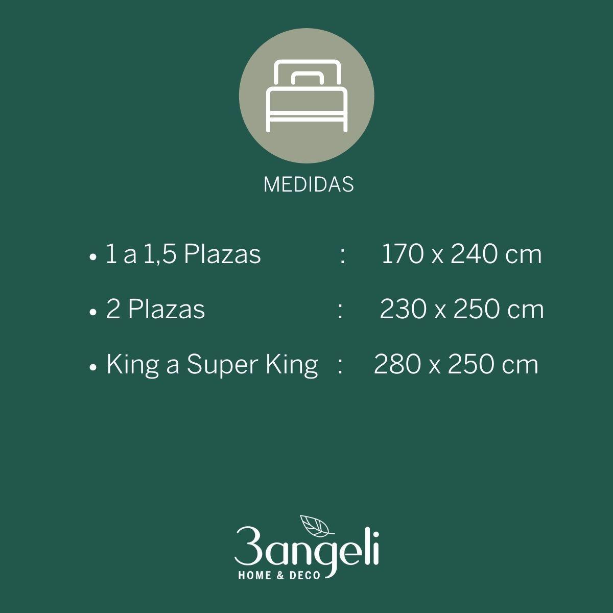 Cobertor 3Angeli Premium Soft King a S King Blanco-2