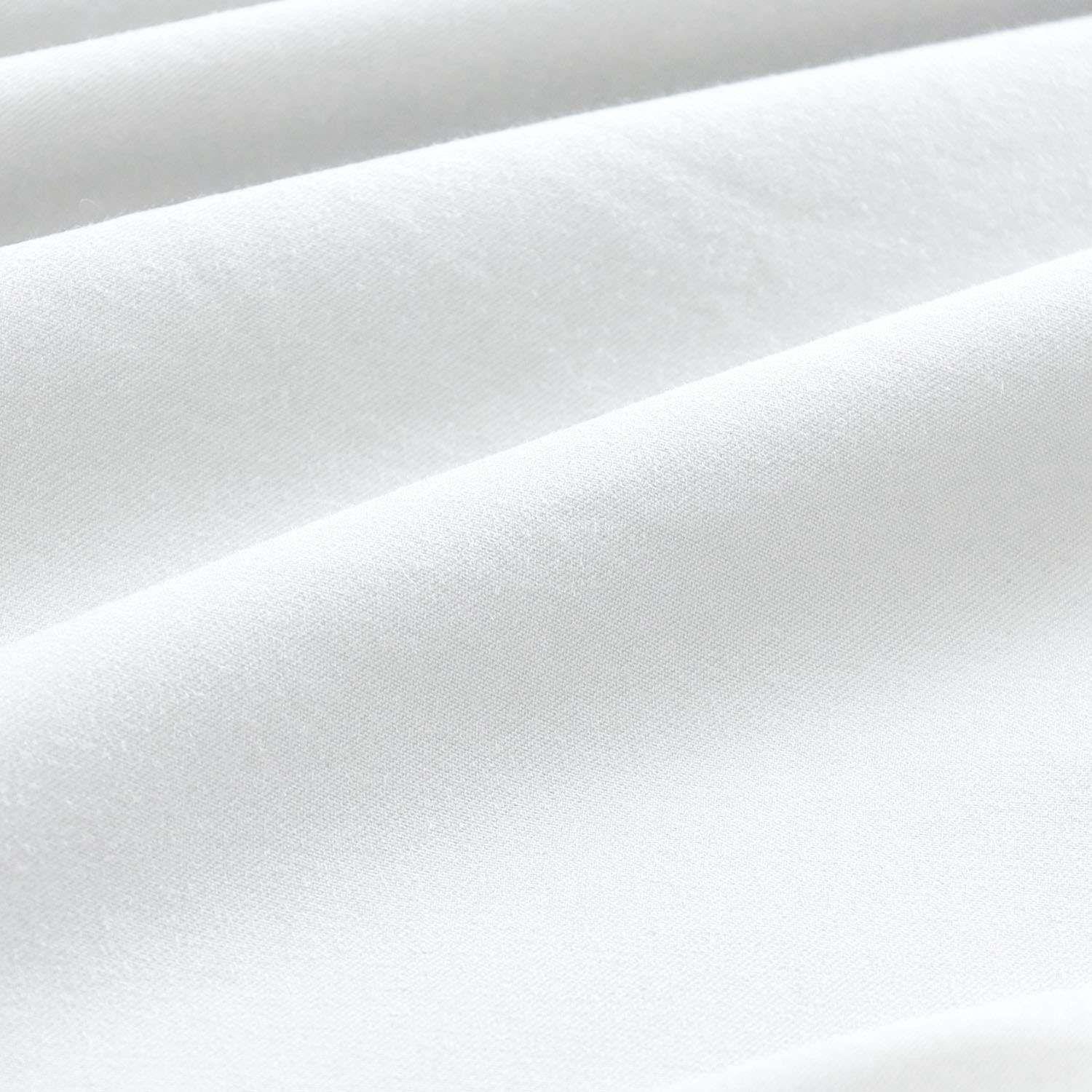 Sabana Bajera Soft Ajustable 1800 Cama 1,5 Plazas Blanca-4