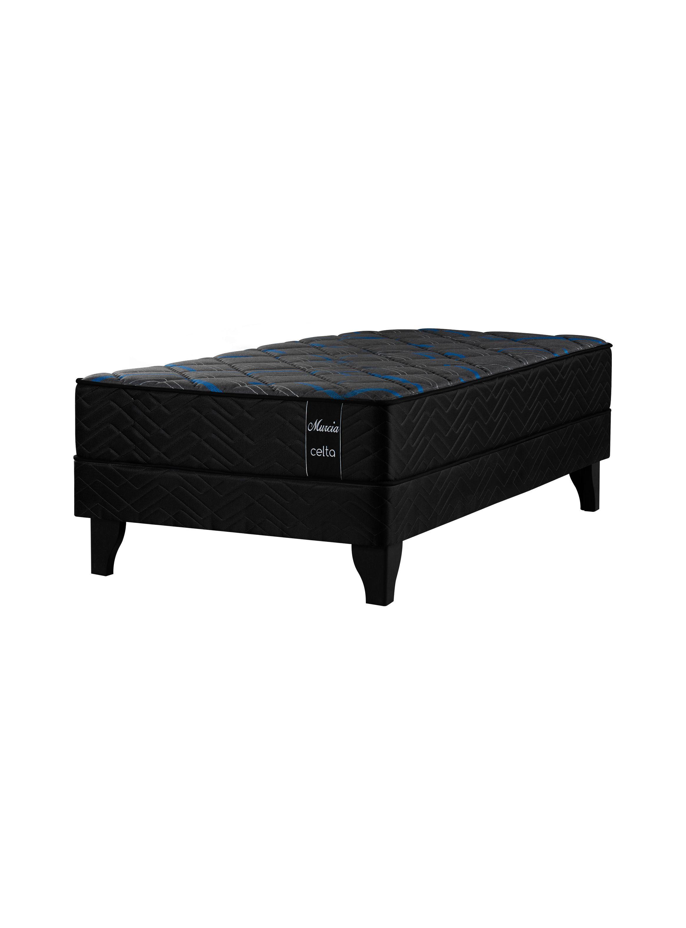 Cama Europea Pocket Plus Murcia 1.5 plaza x 2 mt-0