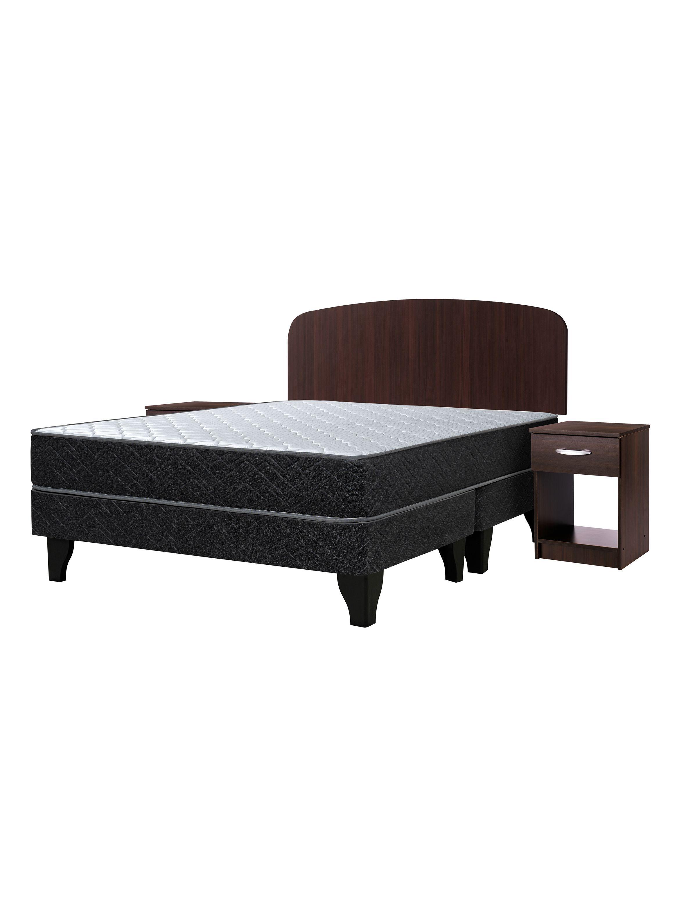 Cama Europea Cádiz 2 plazas BD + Set Asturias-0
