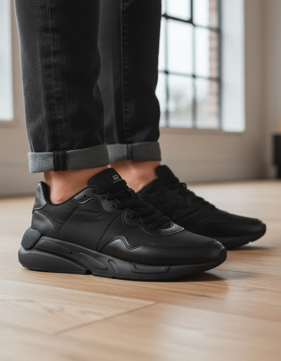 S serendipity Light Zapatillas Negro-2