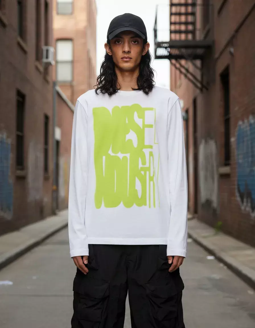 Polera Diesel T diegor ls k4-0