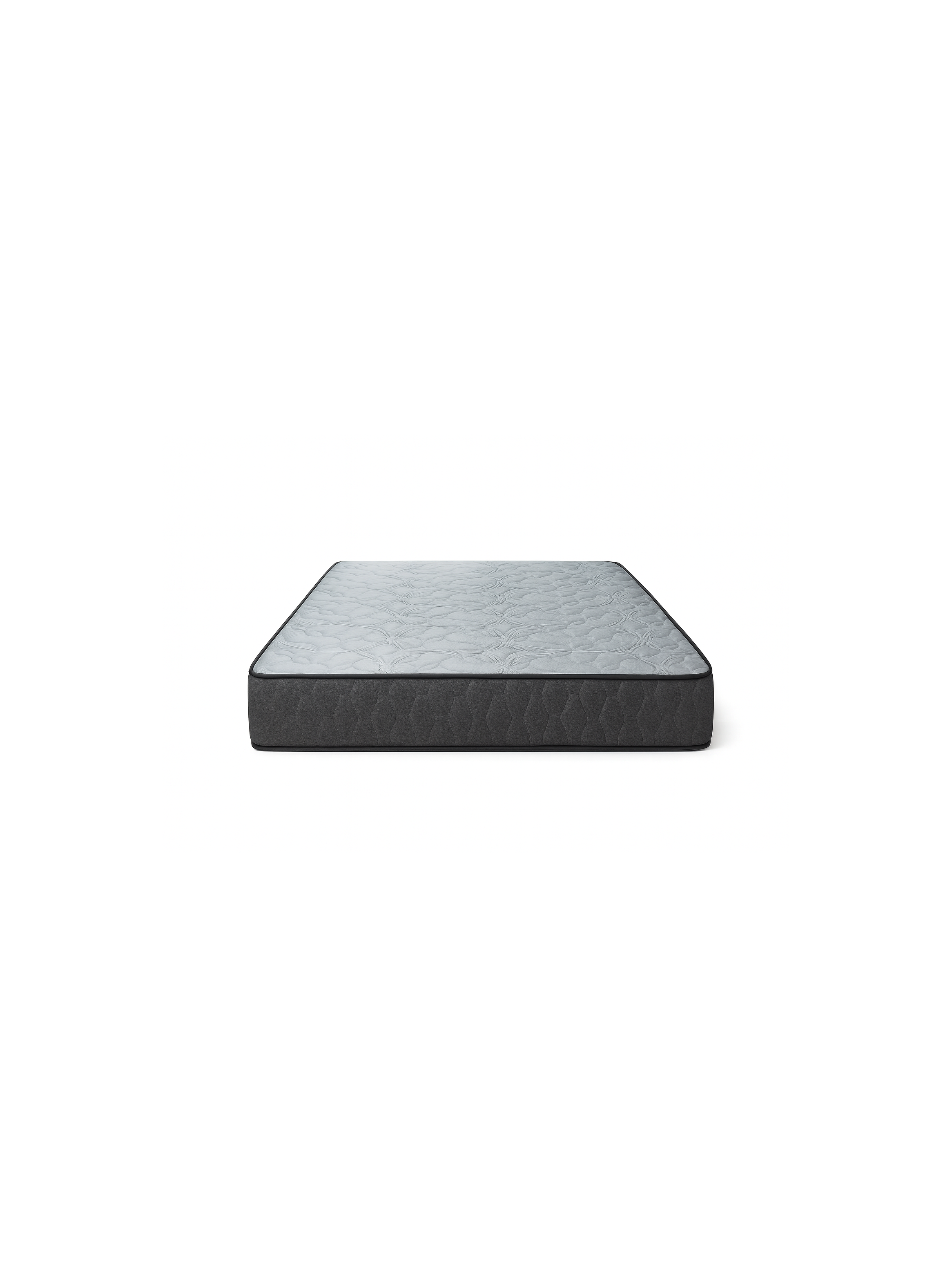 Colchon Hipnos 2,0 Plazas Resorte Bonell Altura 25 Cm Gris /Blanco-2