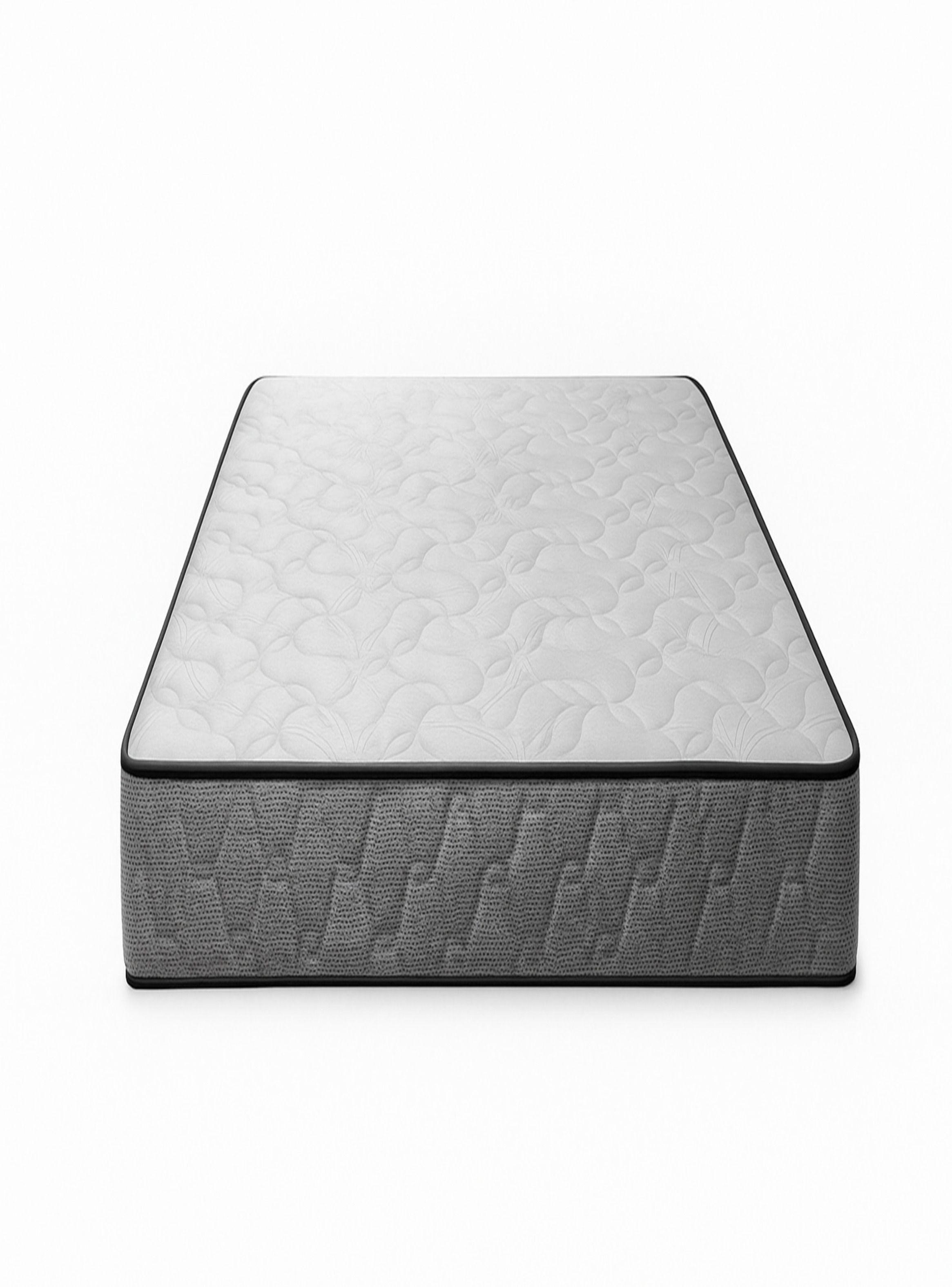 COLCHON HIPNOS PREMIUM 2.0 PLAZA RESORTES BONELL ALTURA 30 CM GRIS /BLANCO-0