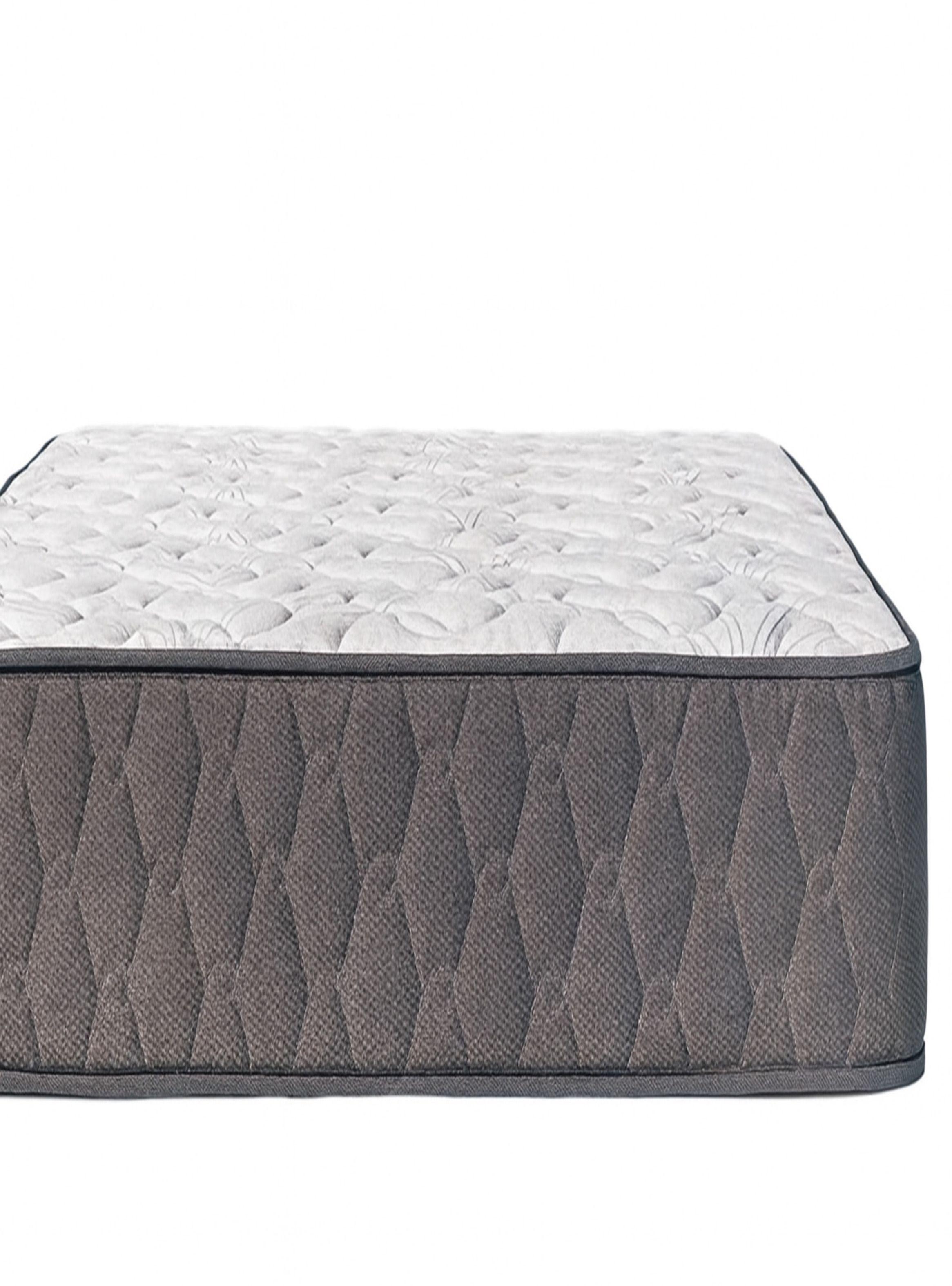 COLCHON HIPNOS PREMIUM 2.0 PLAZA RESORTES BONELL ALTURA 30 CM GRIS /BLANCO-3
