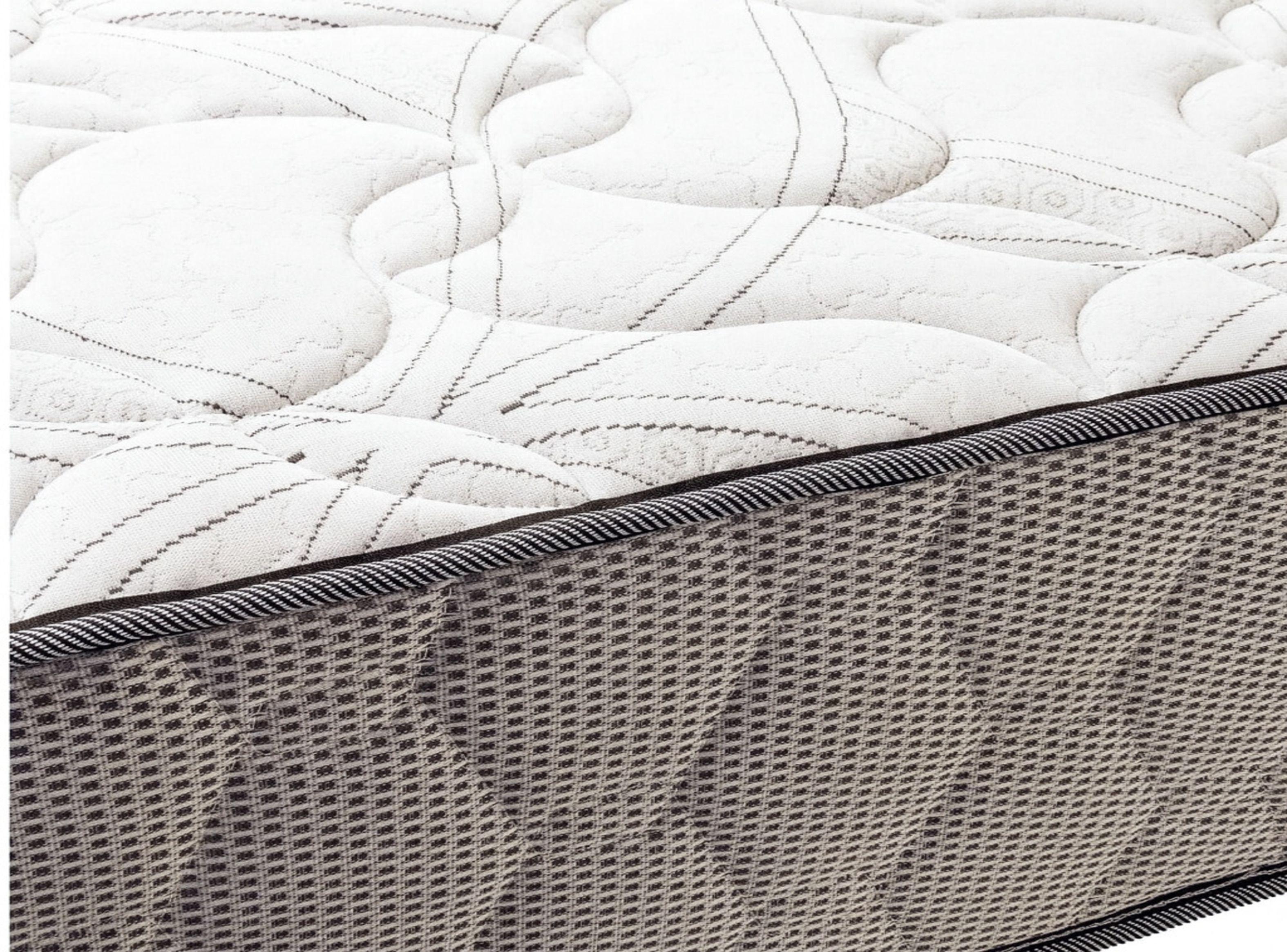 COLCHON HIPNOS PREMIUM 1.5 PLAZA RESORTES BONELL ALTURA 30 CM GRIS /BLANCO-3
