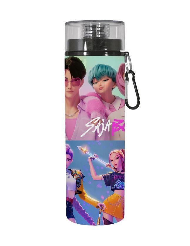 Botella De Aluminio: Las Guerreras K-pop Saja Boys con Huntrix-1