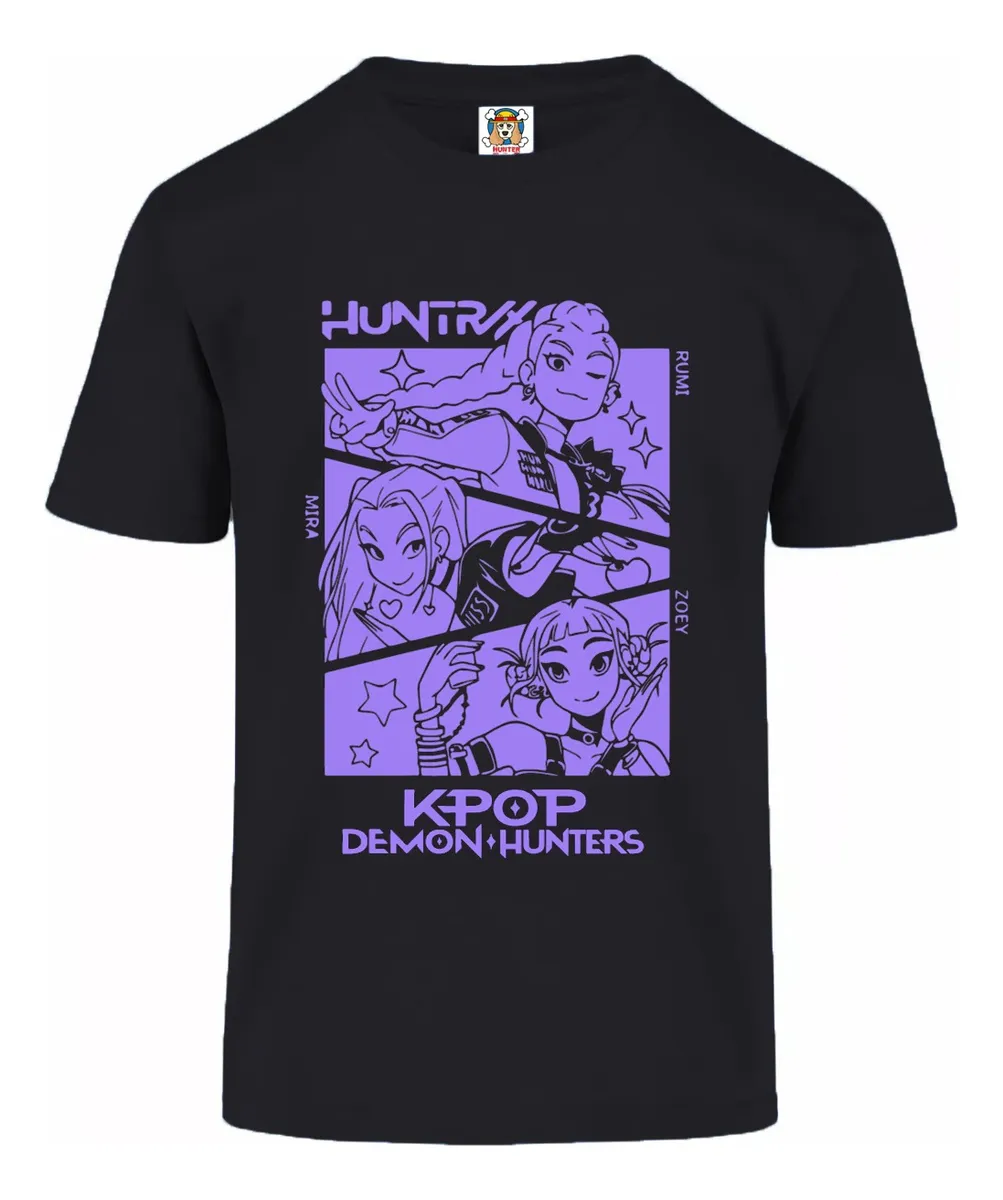 Polera Kpop Demon Hunters - Huntrix-1