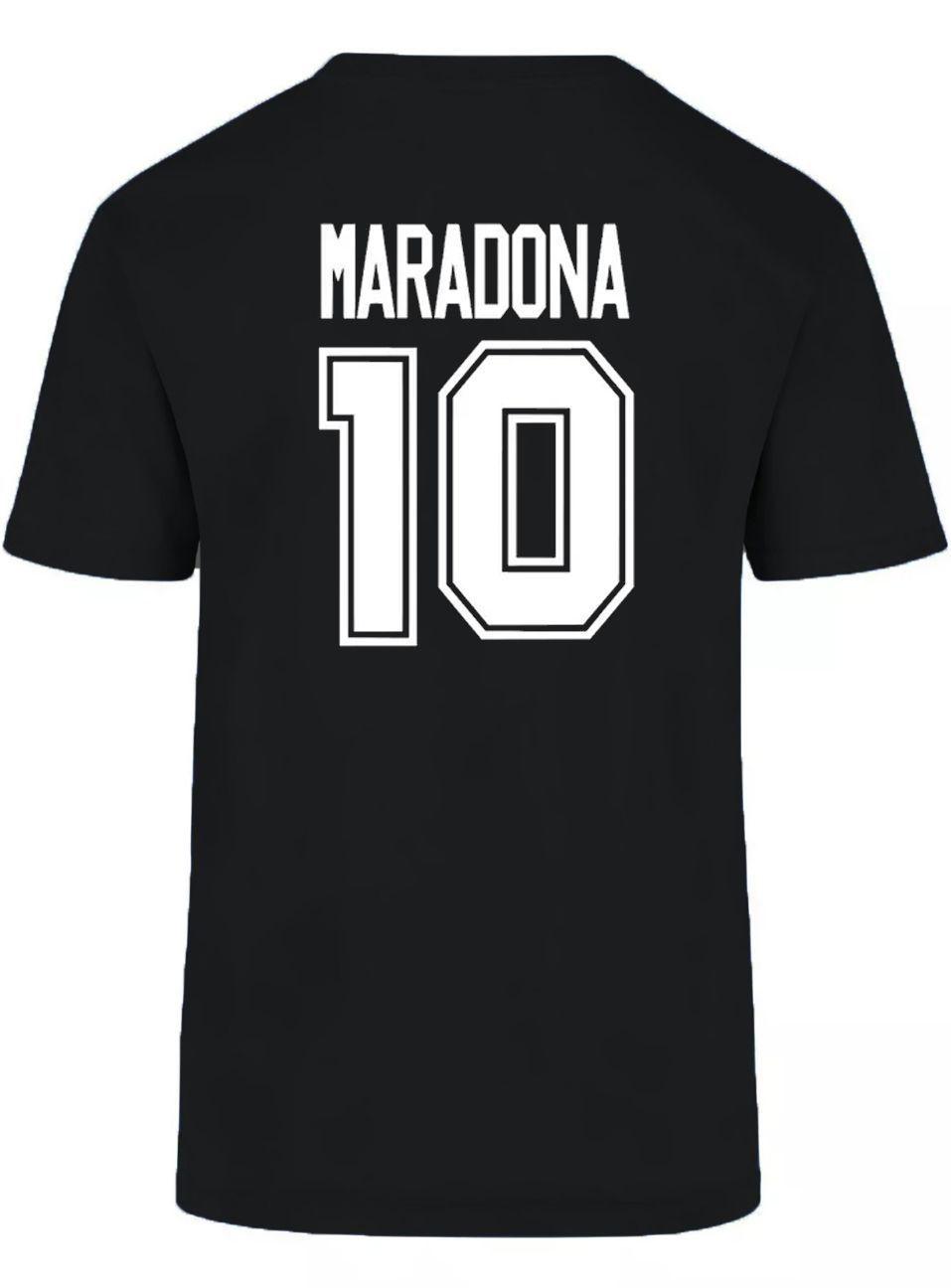 Polera Diego Maradona Silueta-1