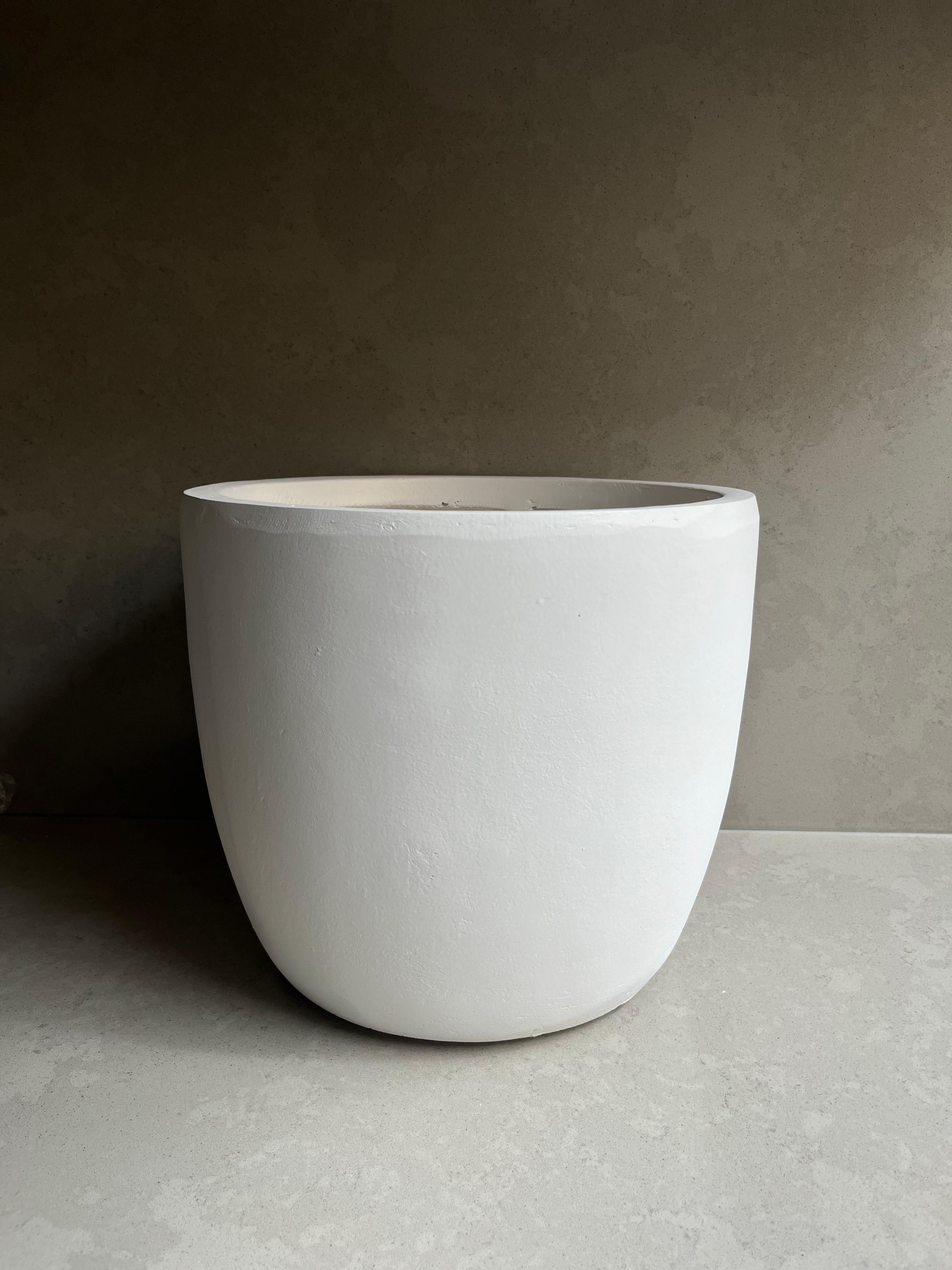 MACETERO WHITE MATE 30x26 cm-3