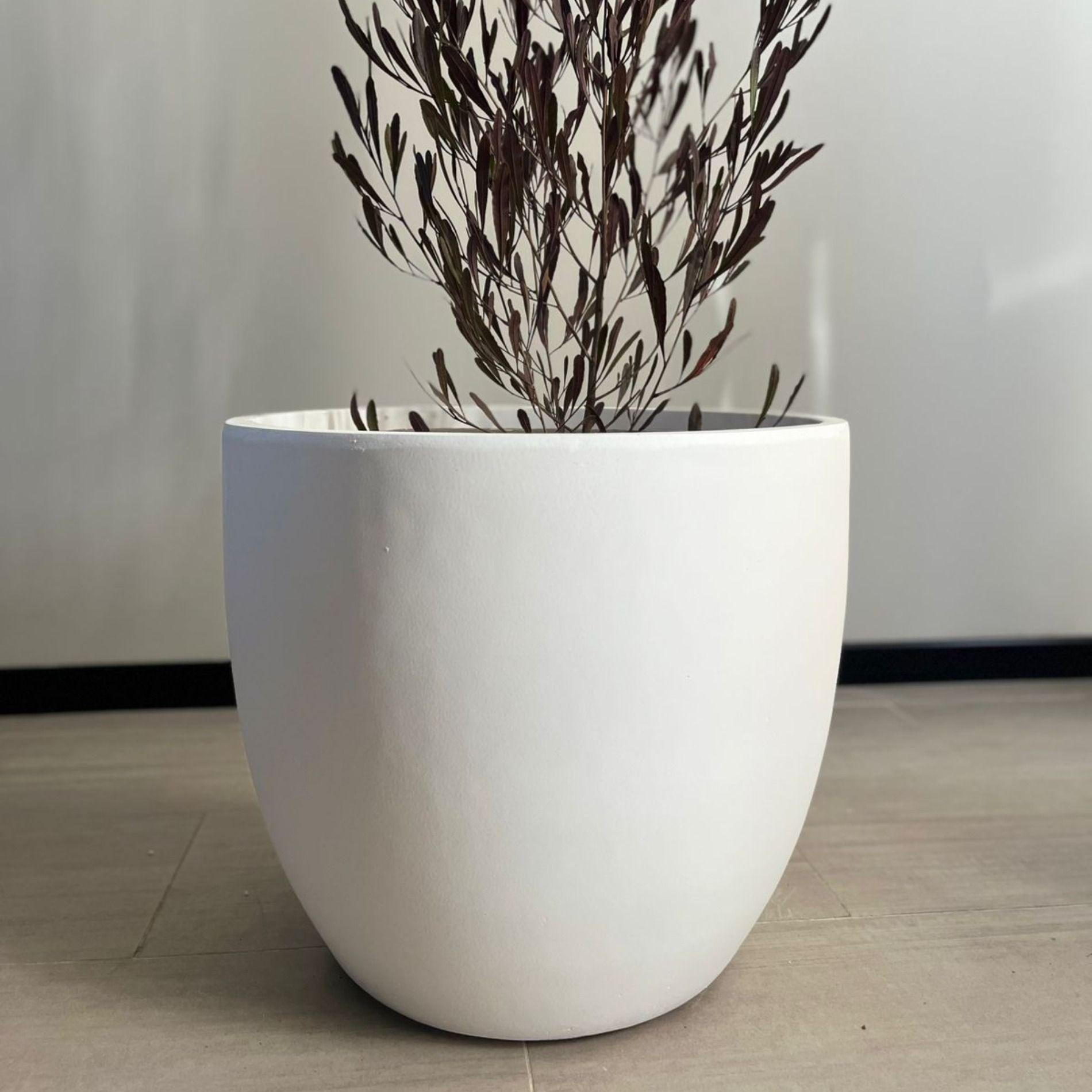 MACETERO WHITE MATE 50x43 cm XL-2