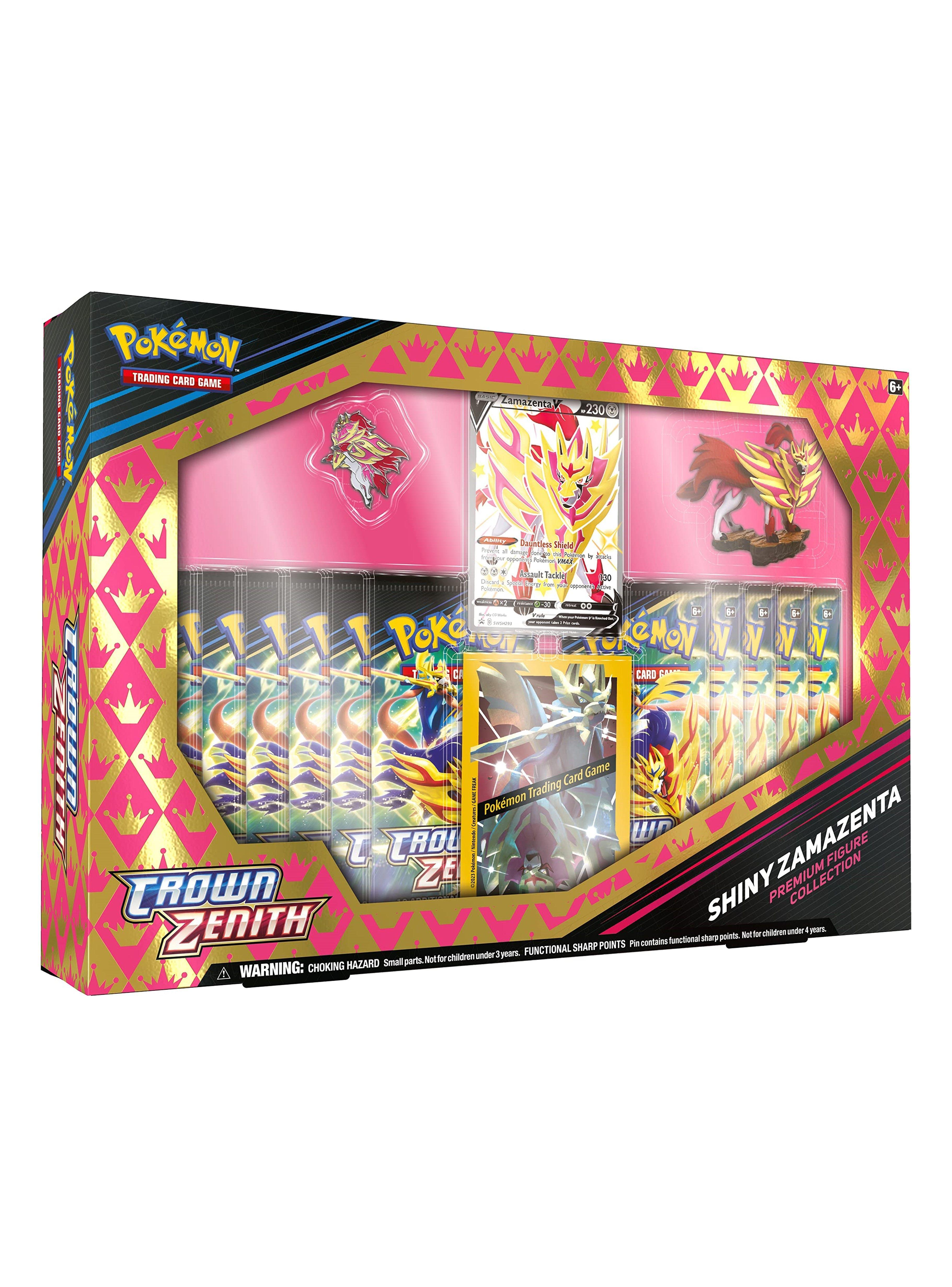 Pokémon TCG - Crown Zenith - Shiny Zamazenta Premium Figure Collection (Inglés)-0