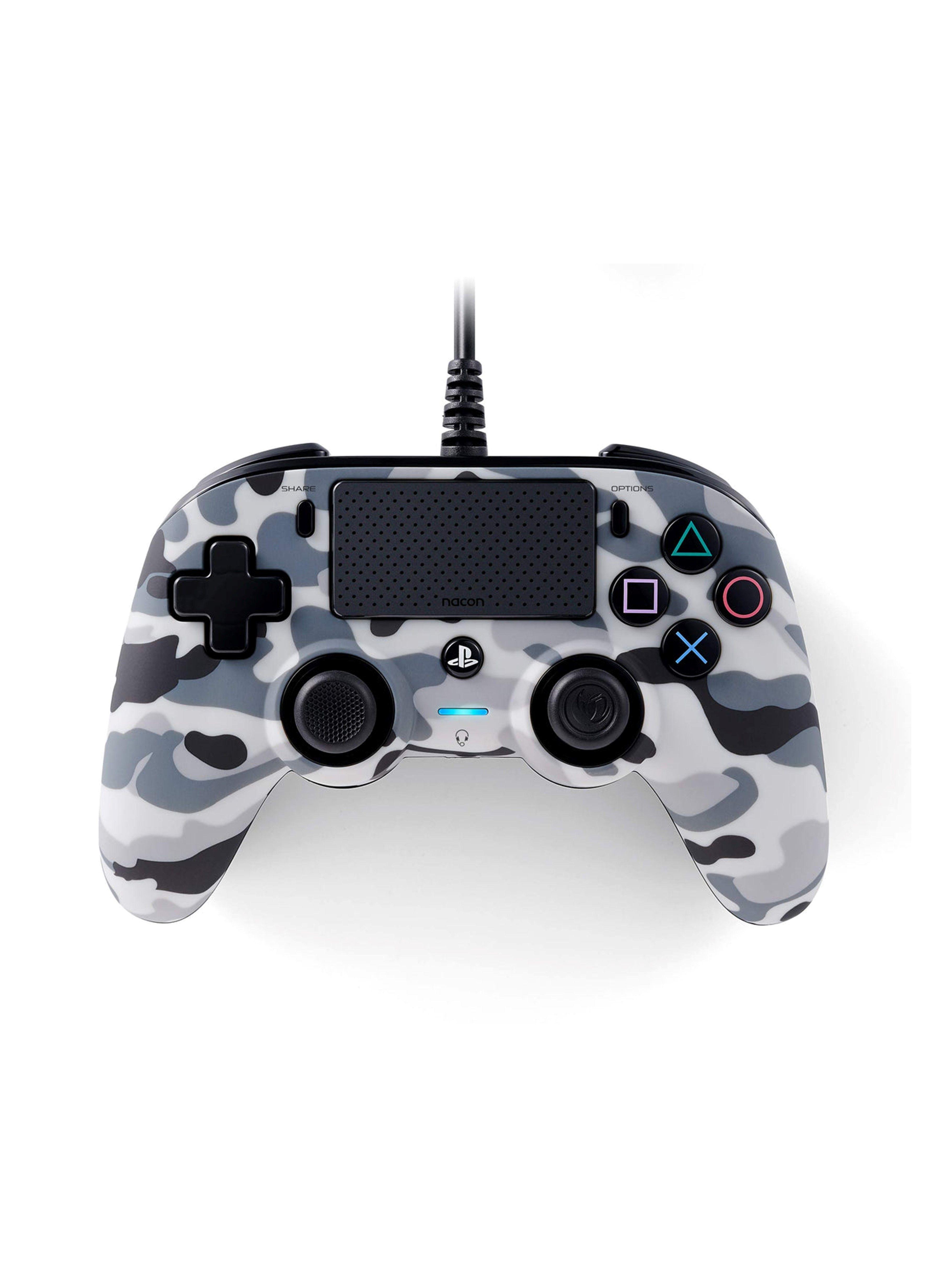 Control Nacon Wired Compact Grey Camo | PS4-1