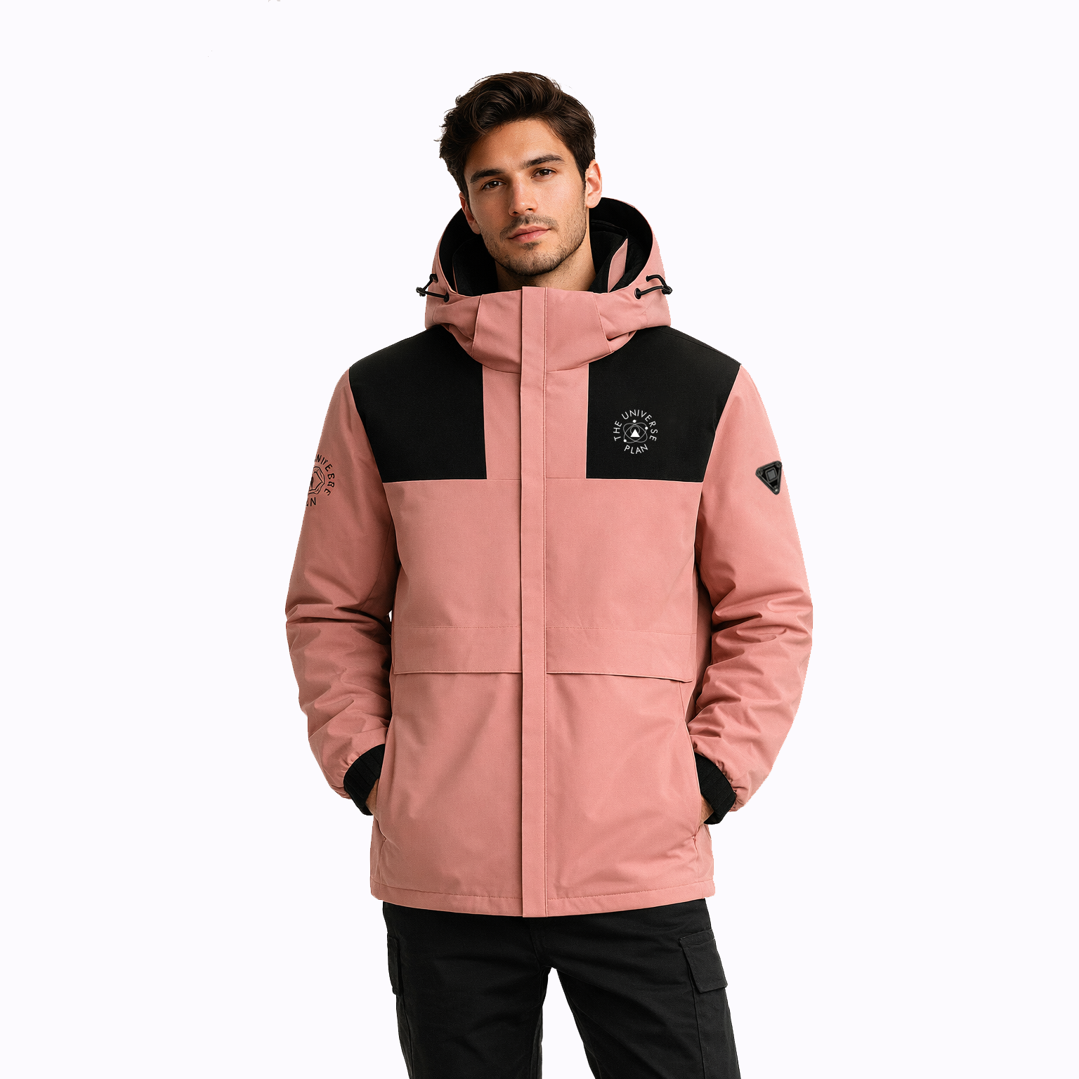 PARKA CON CALEFACCION OUTDOOR THE UNIVERSE PLAN CHAQUETA PINK-4