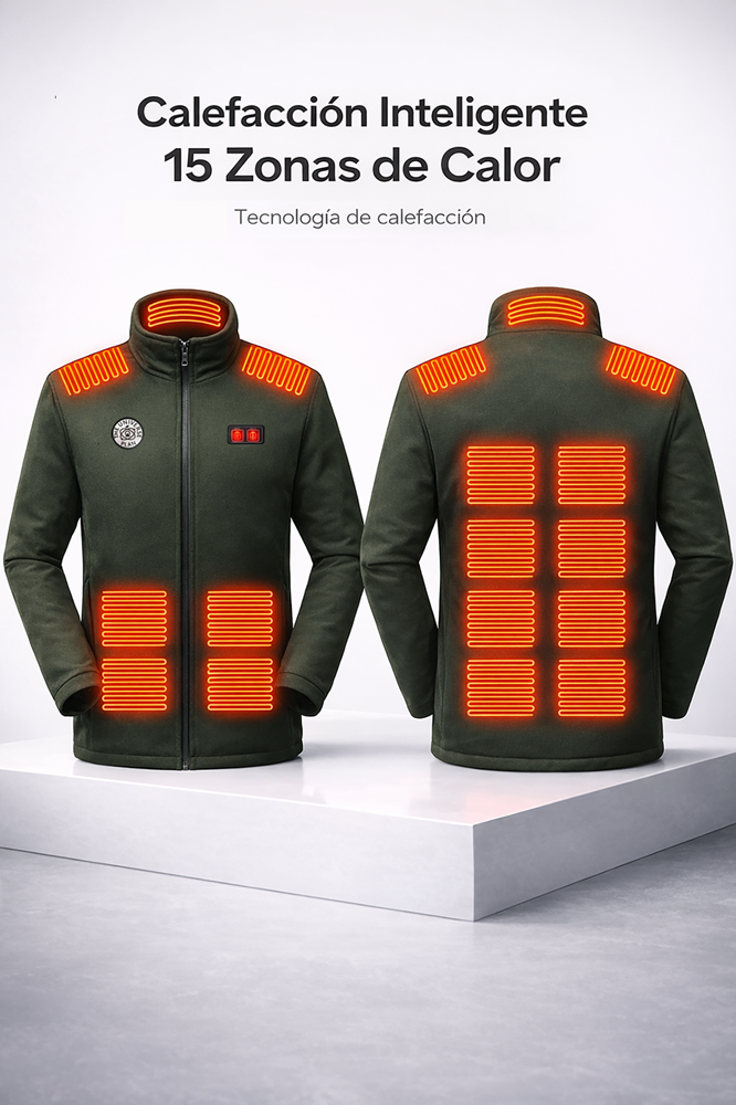 CHAQUETA 3 en 1 DUAL ADAPT CON CALEFACCION THE UNIVERSE PLAN PREMIUM OUTDOOR GRE-6