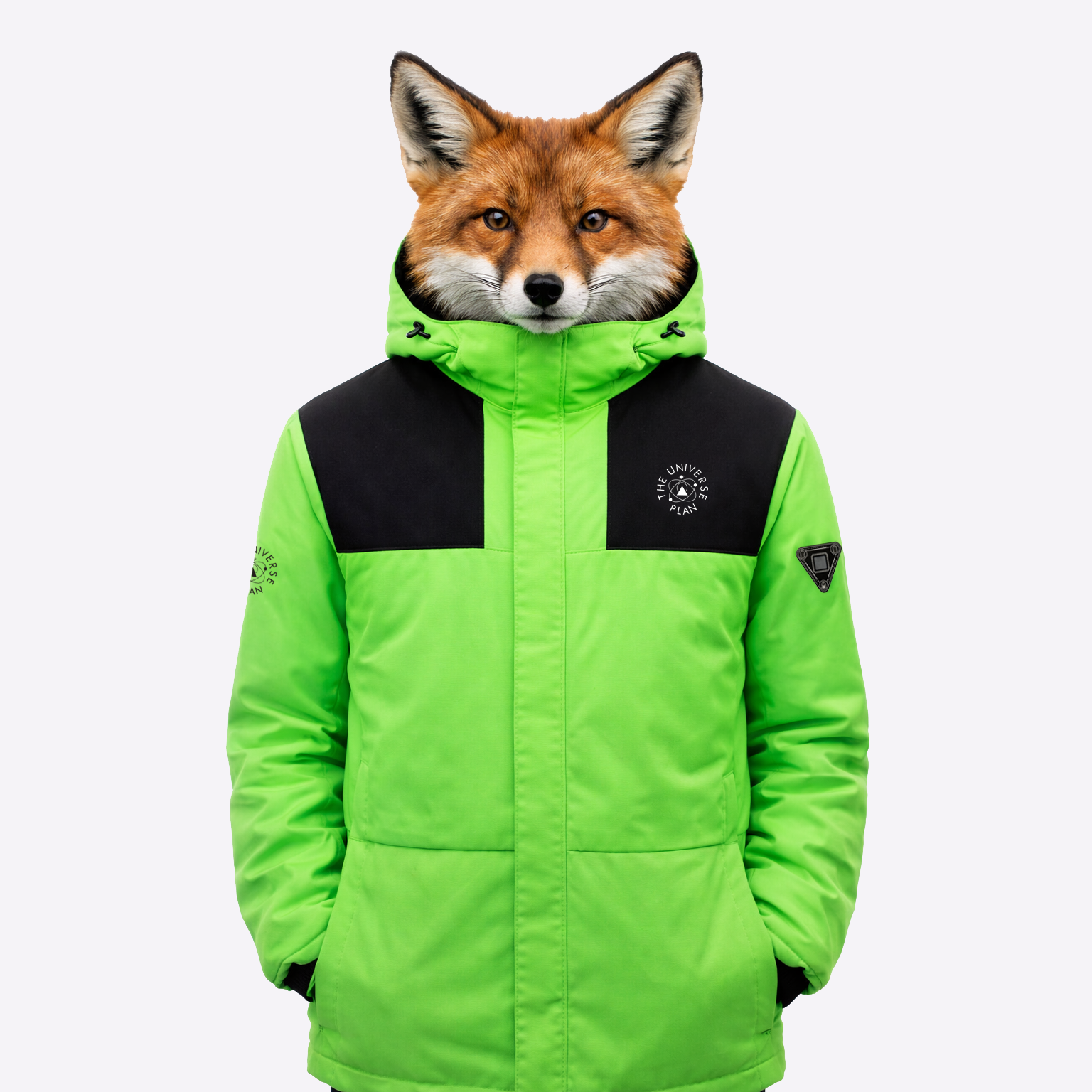 PARKA CON CALEFACCION OUTDOOR THE UNIVERSE PLAN CHAQUETA NEON-0