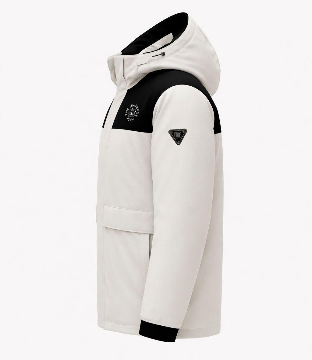 PARKA CON CALEFACCIÓN OUTDOOR "THE UNIVERSE PLAN" WHITE-3