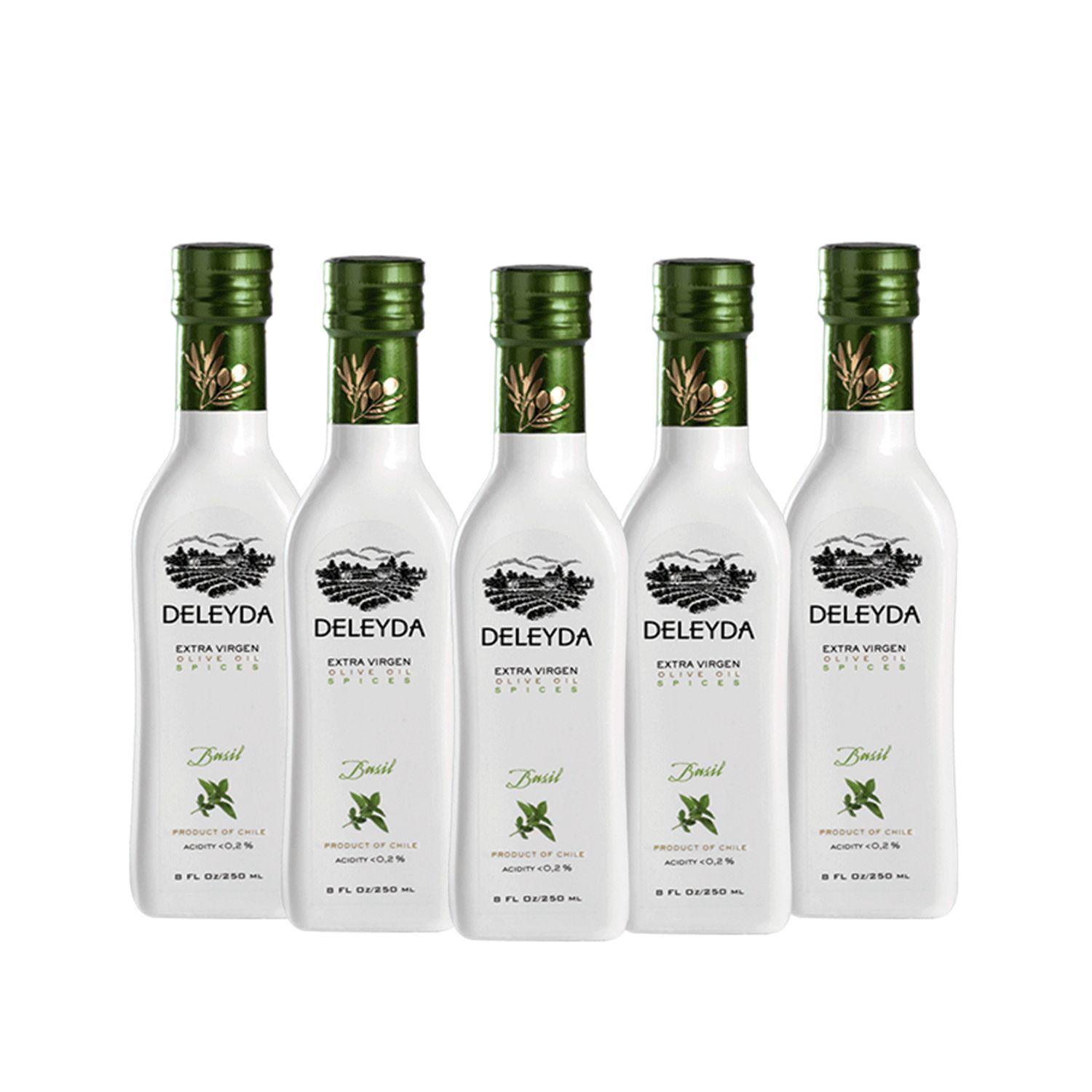 12 Aceite de Oliva Albahaca 250 ml Deleyda-0