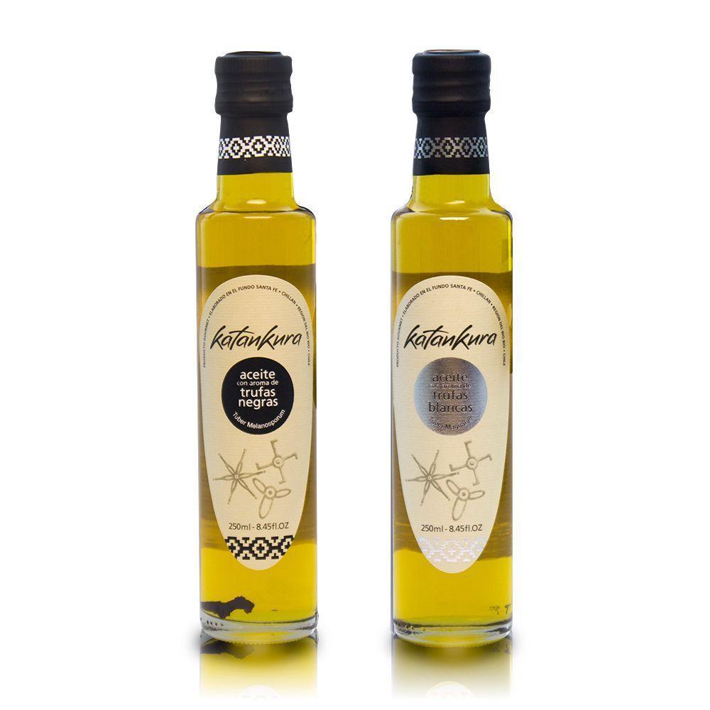 1 Aceite Trufa Negra 250 ml + 1 Aceite Trufa Blanca Katankura 250 ml-0