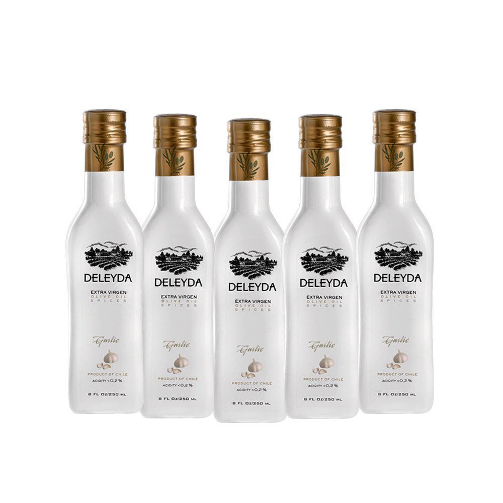 12 Aceite de Oliva Ajo 250 ml Deleyda-0