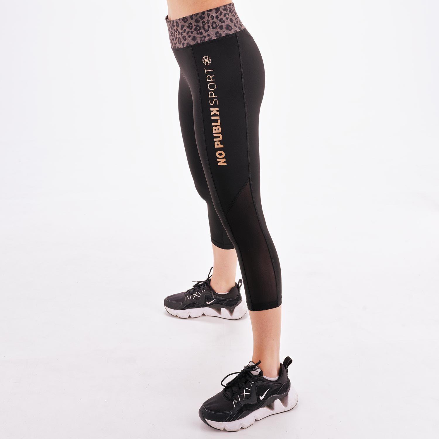 Calza Deportiva Bengal Negra No Publik-1