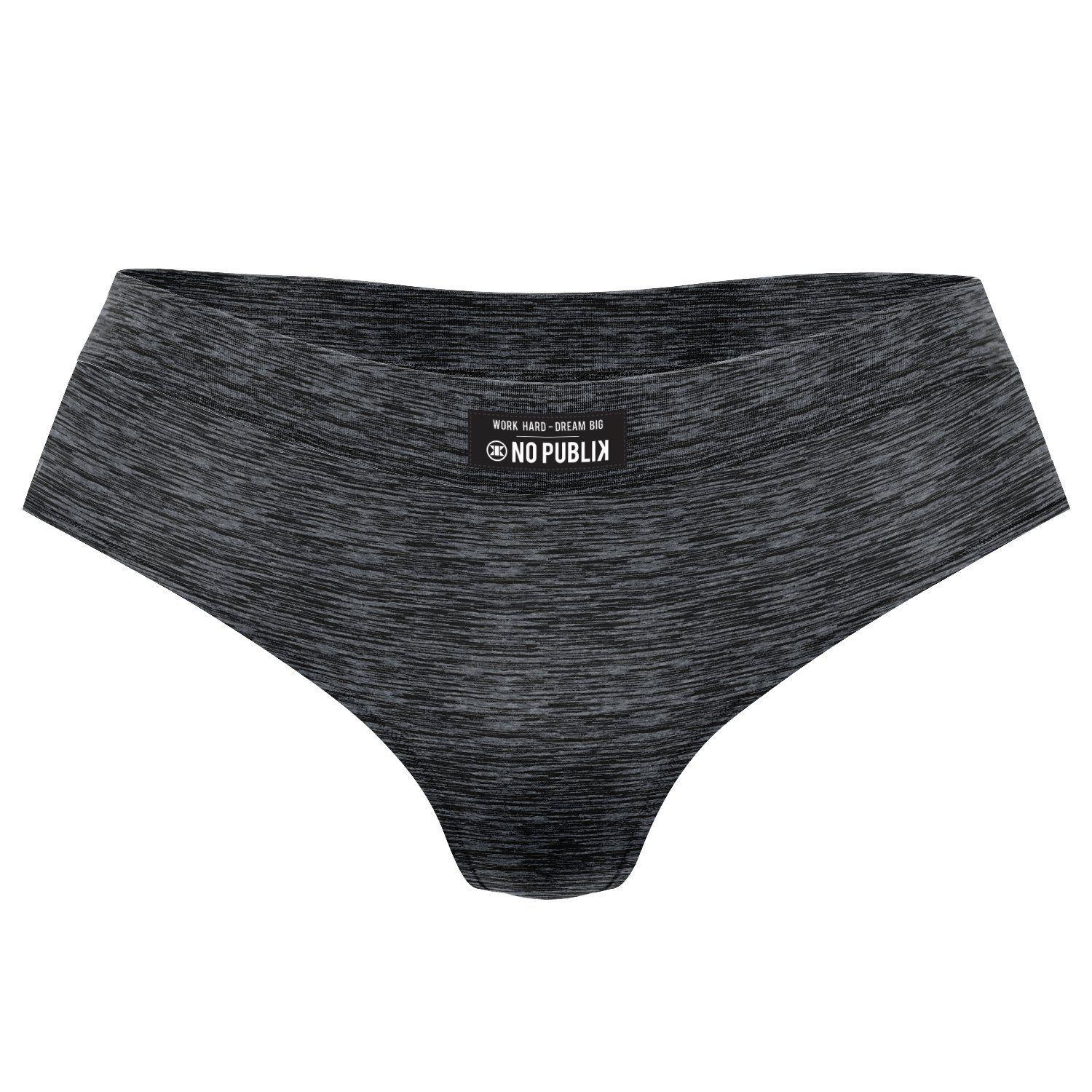 Calzón Deportivo Steel Gris Oscuro No Publik-2