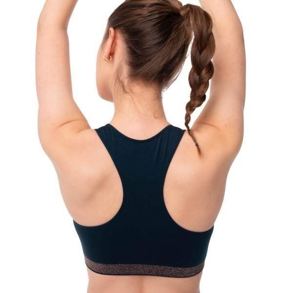 Peto Deportivo Friday Lurex Azul No Publik-1