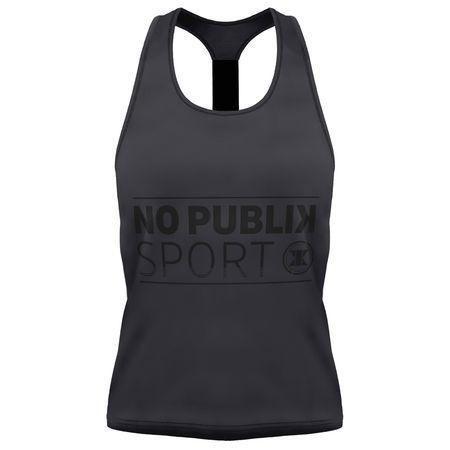 Polera Deportiva Bondi Gris Oscuro No Publik-3