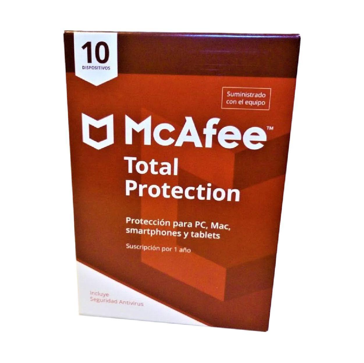 Mcafee Total Protección 10 Dispositivos - 1 Año Digital (Original)-0