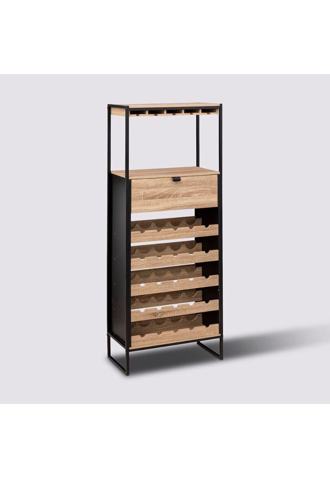 Mueble Bar con soporte para 25 botellas Aliaj-1