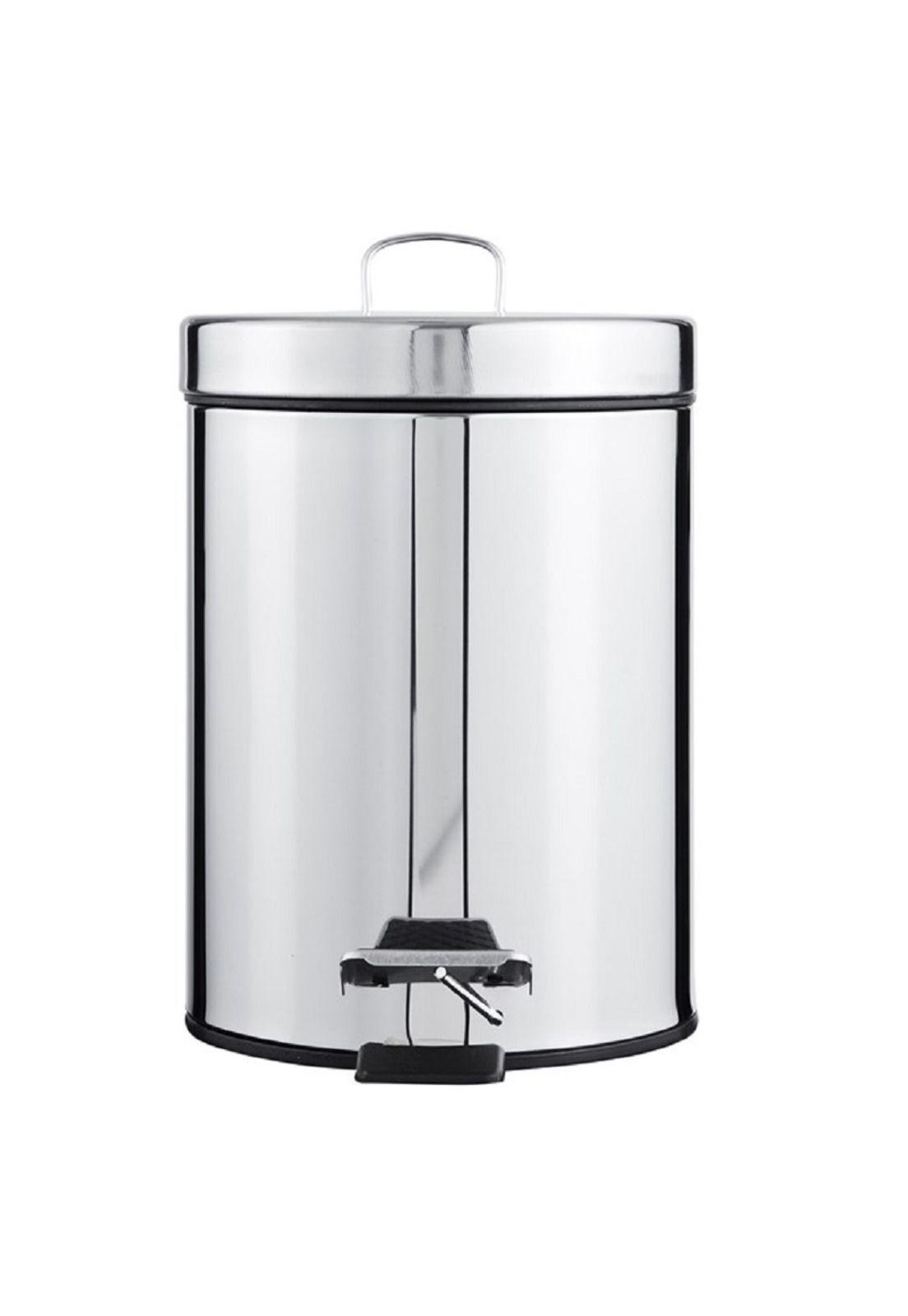 BASURERO ACERO INOXIDABLE 5 LTS-0