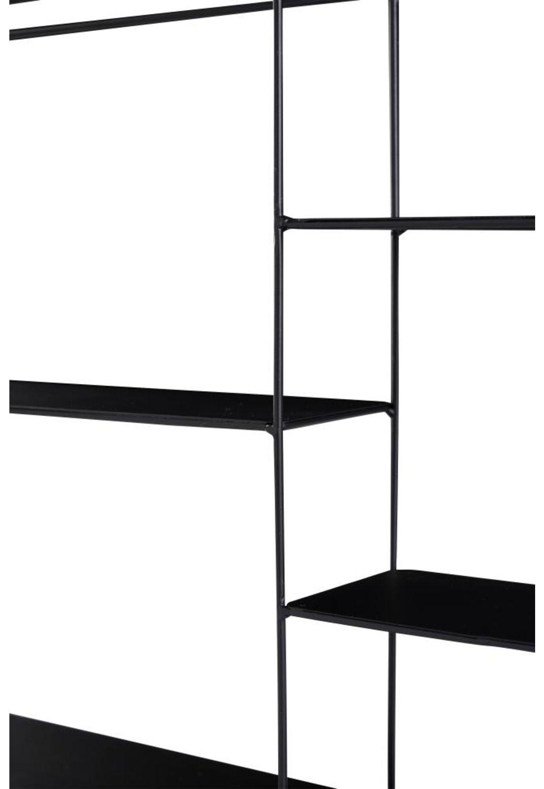 REPISA METAL NEGRA 57X40X10CM-1