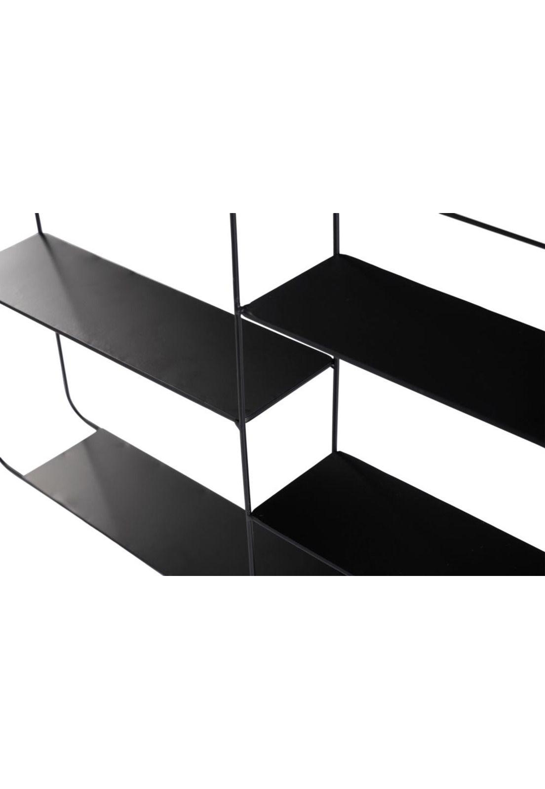 REPISA METAL NEGRA 57X40X10CM-2