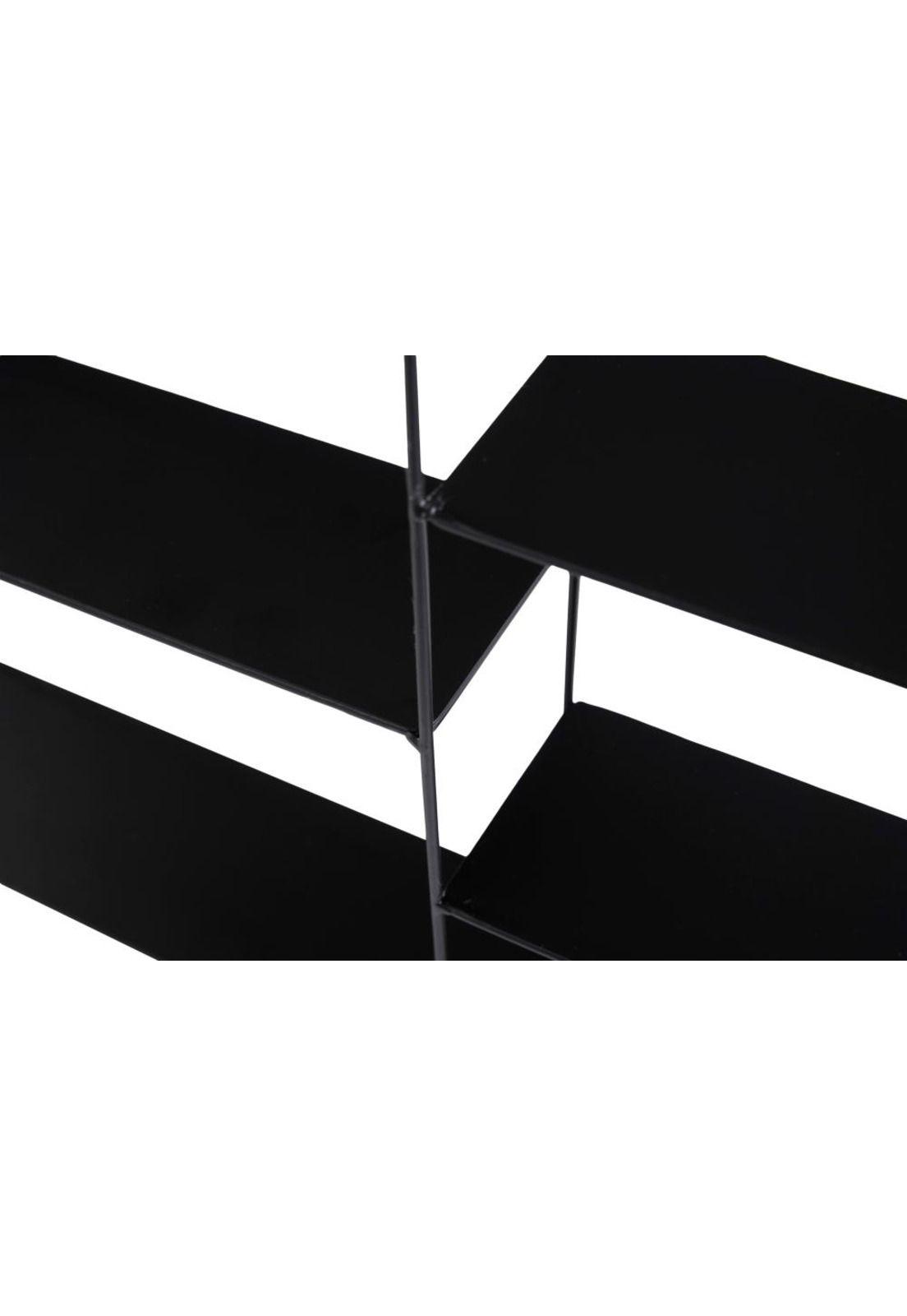 REPISA METAL NEGRA 57X40X10CM-3