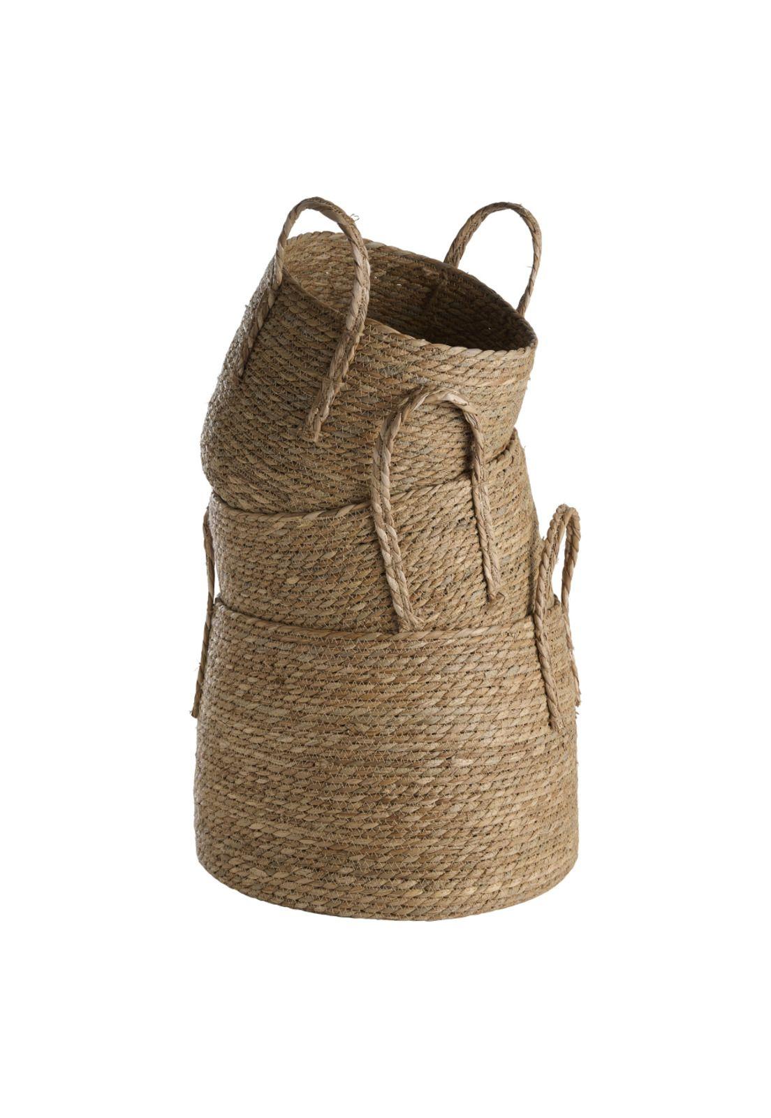 SET DE CANASTOS JUNCO 3 PIEZAS -1